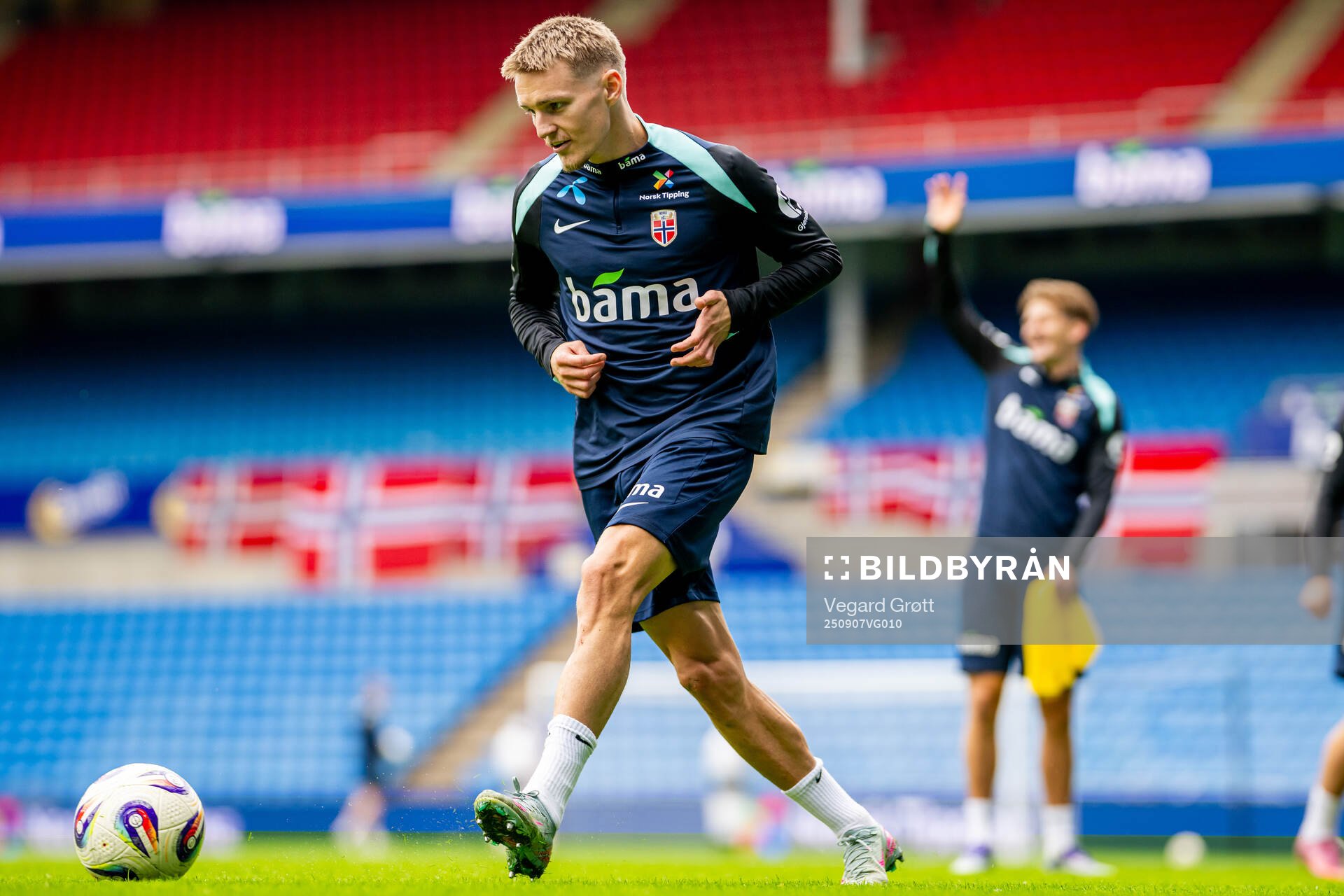 Martin Ødegaard of the Norwegian national football team