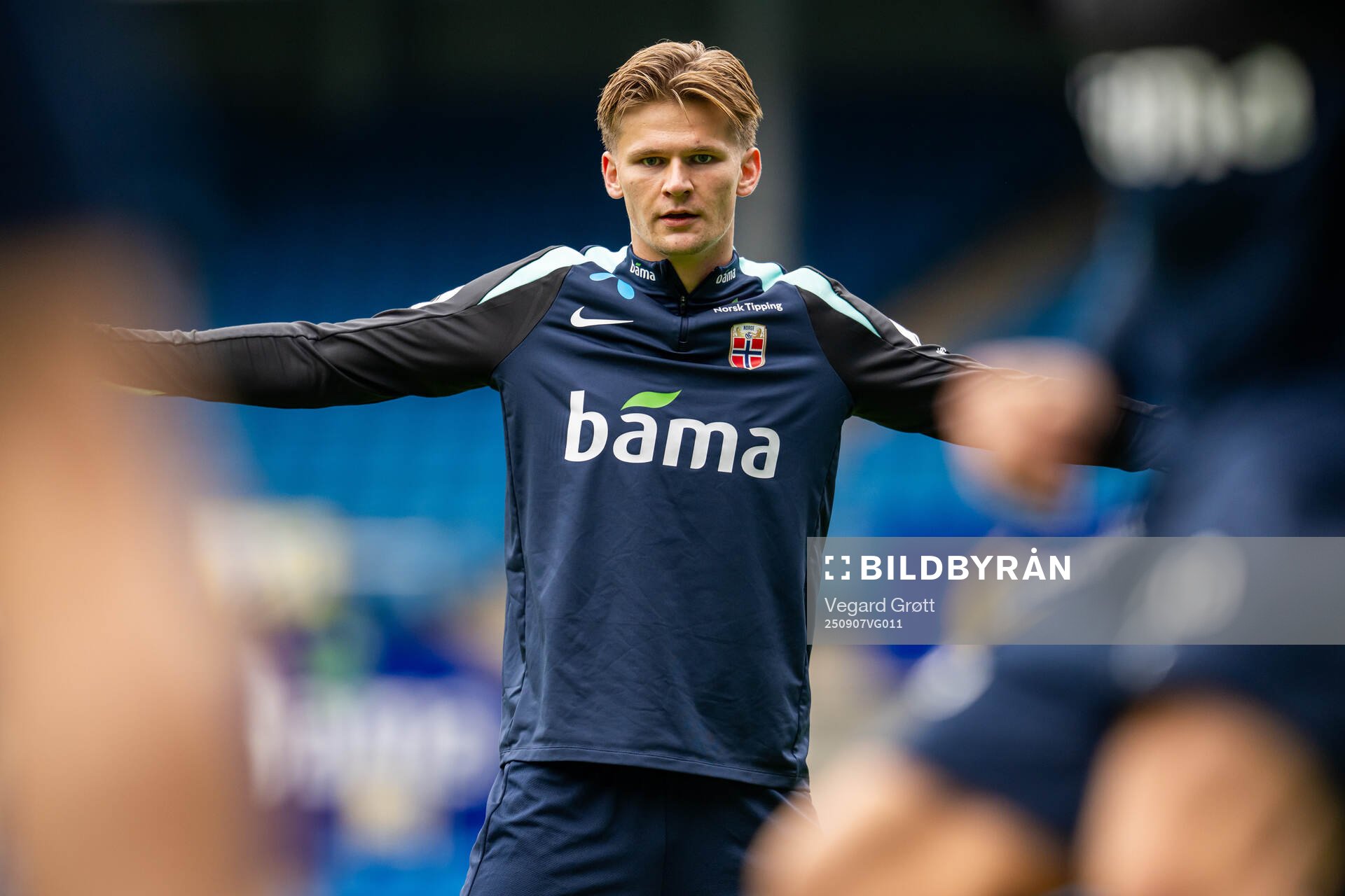 David Møller Wolfe of the Norwegian national football team
