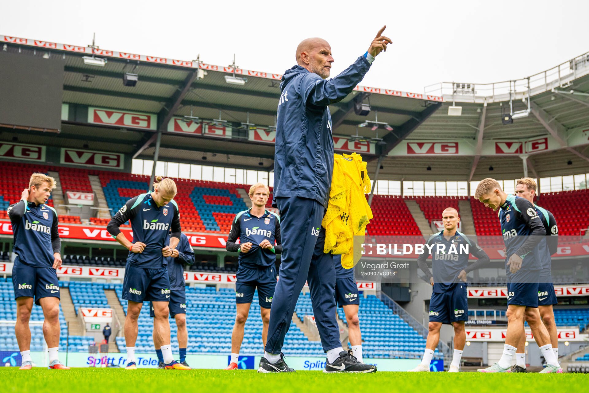 Ståle Solbakken, head coach of the Norwegian national