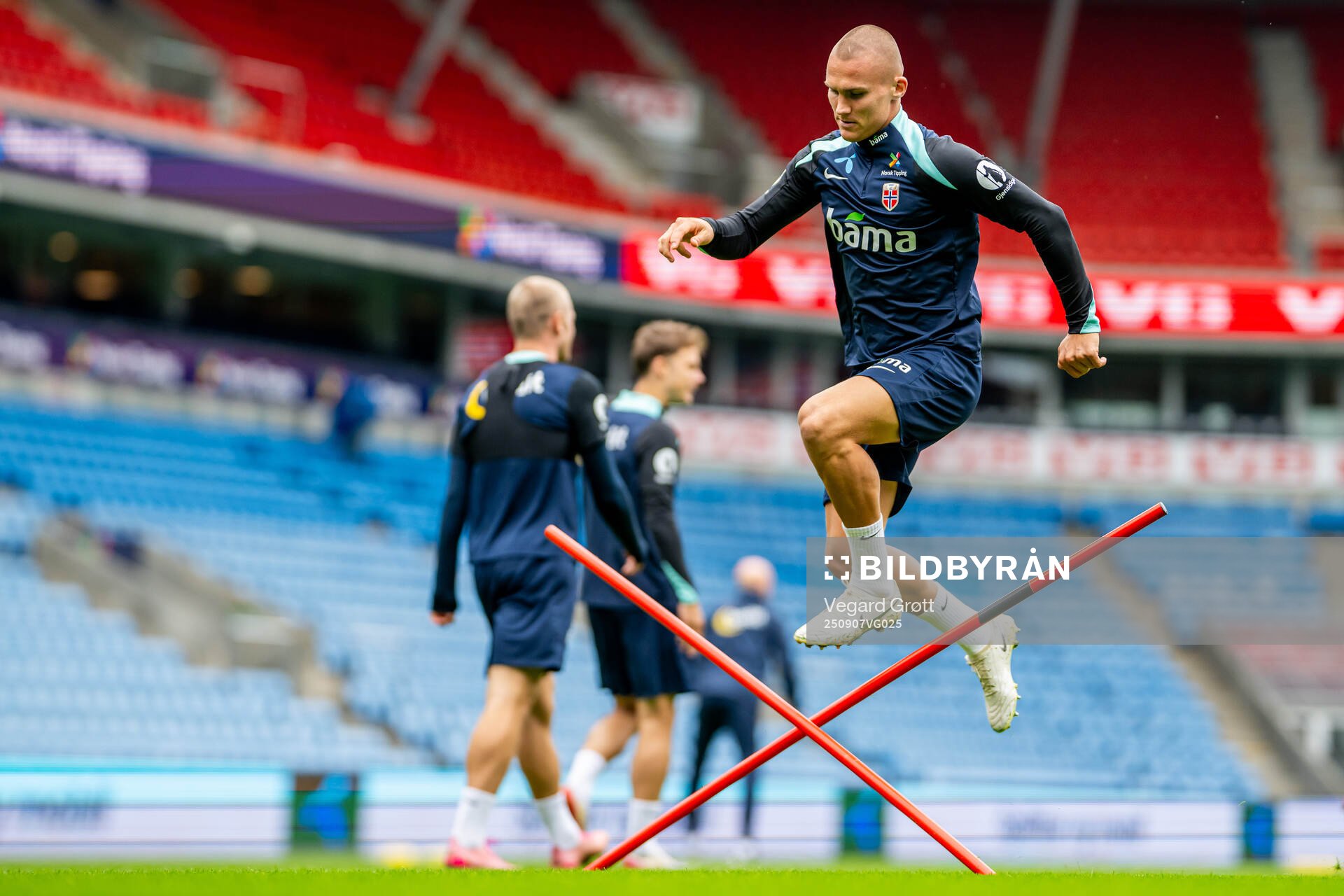 Leo Østigård of the Norwegian national football team