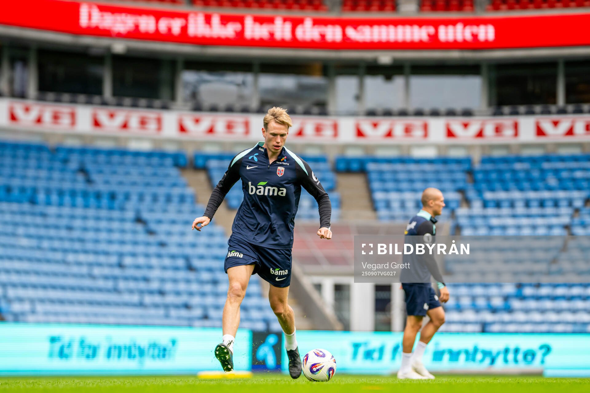 Torbjørn Lysaker Heggem of the Norwegian national football