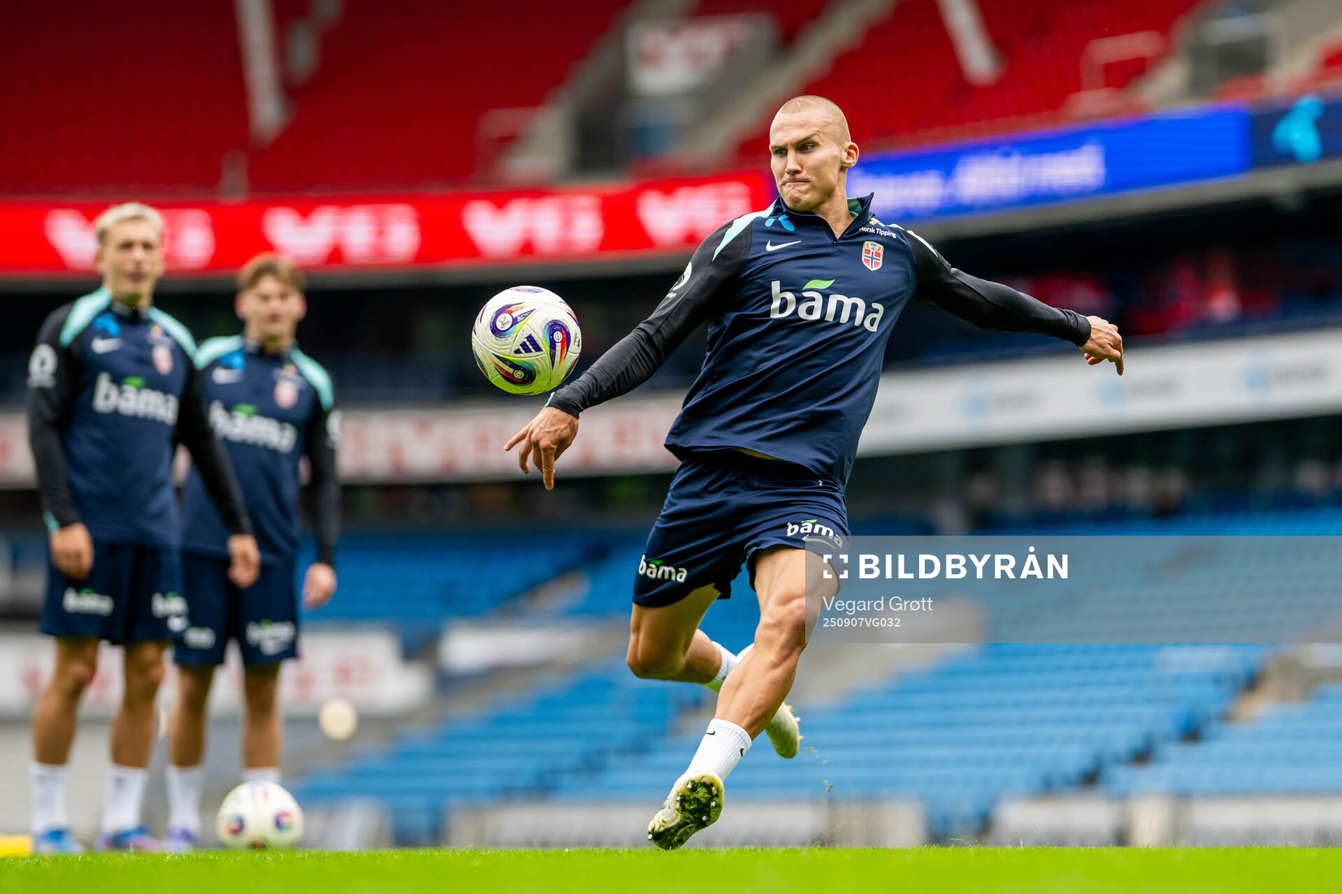 Leo Østigård of the Norwegian national football team