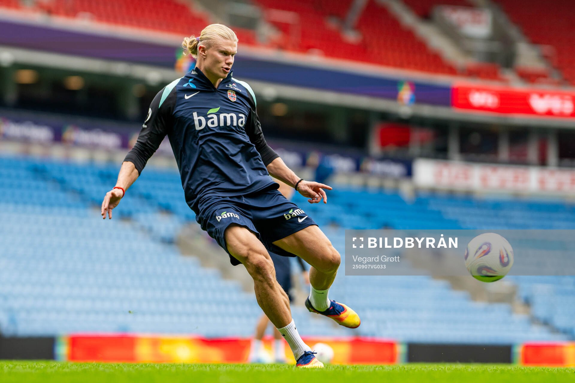 Erling Braut Haaland of the Norwegian national football team