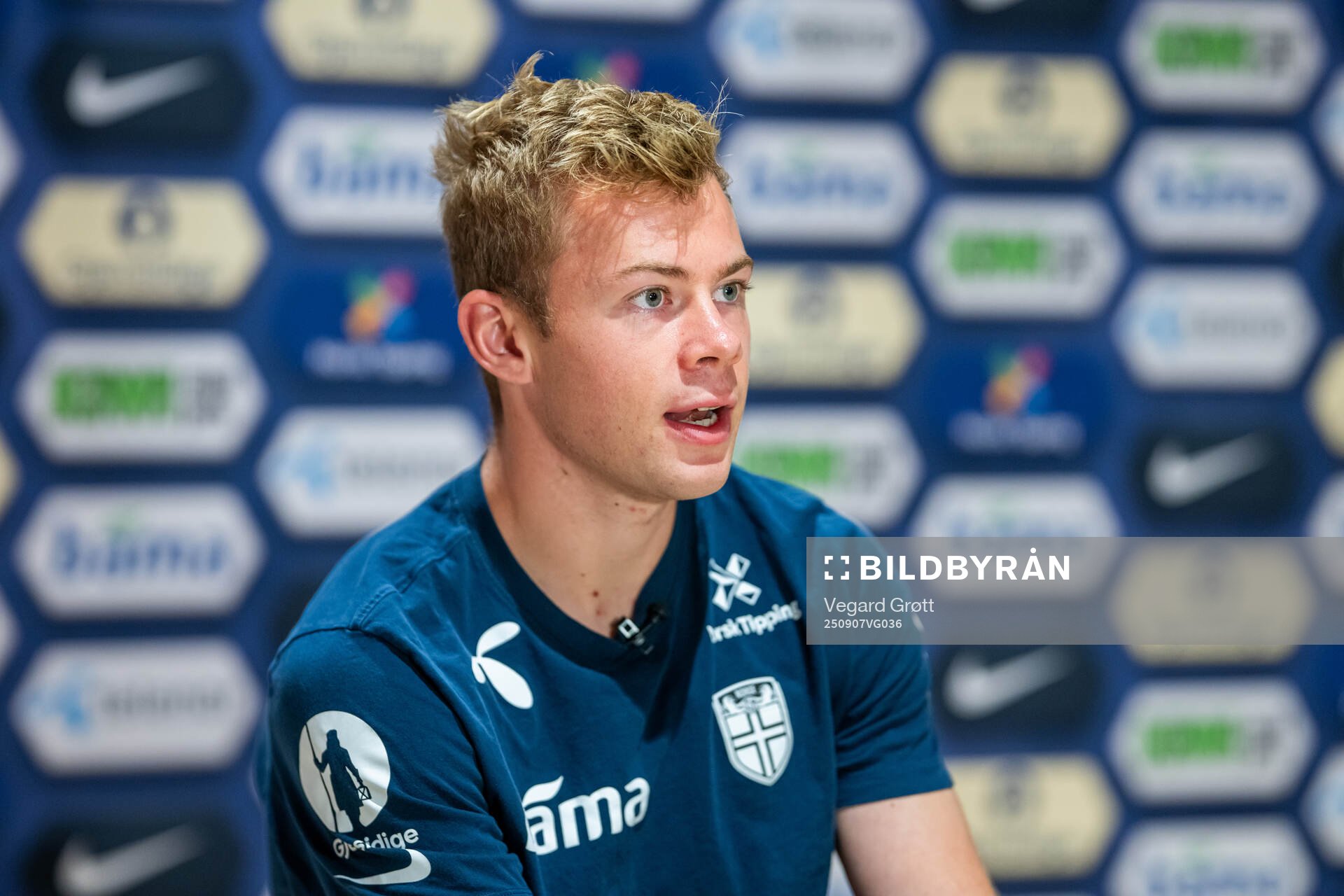 Aune Heggebø of the Norwegian national football team