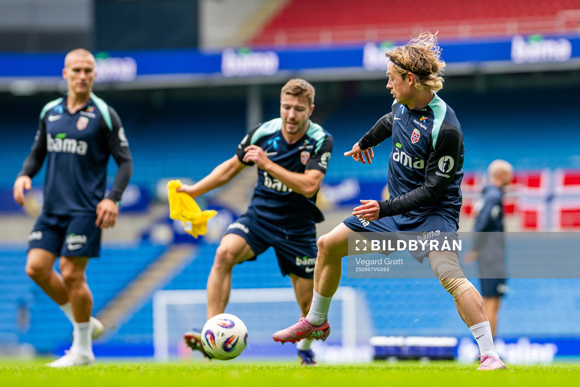 Patrick Berg of the Norwegian national football team