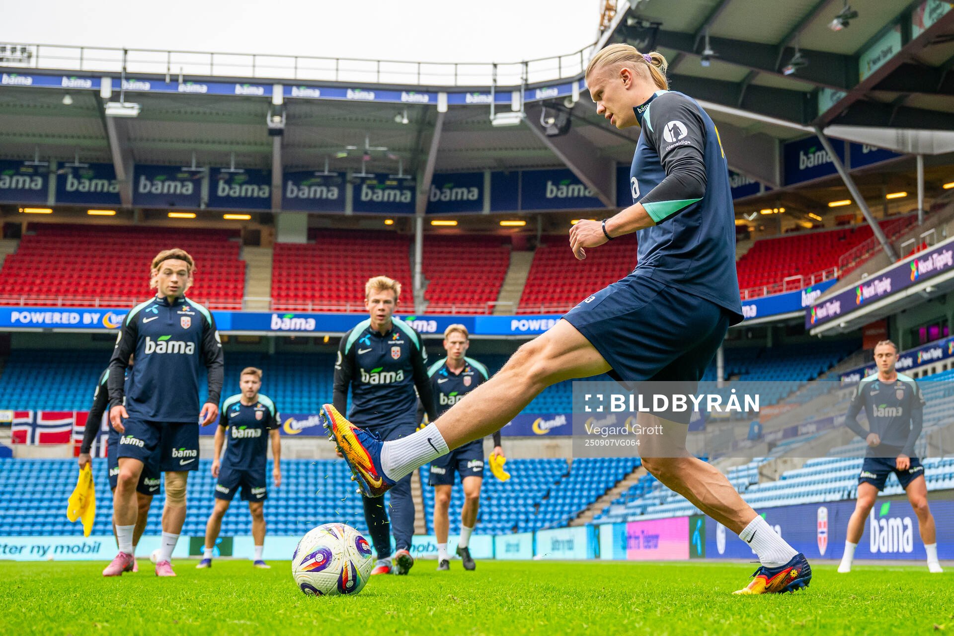 Erling Braut Haaland of the Norwegian national football team