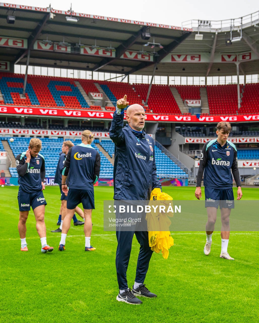 Ståle Solbakken, head coach of the Norwegian national
