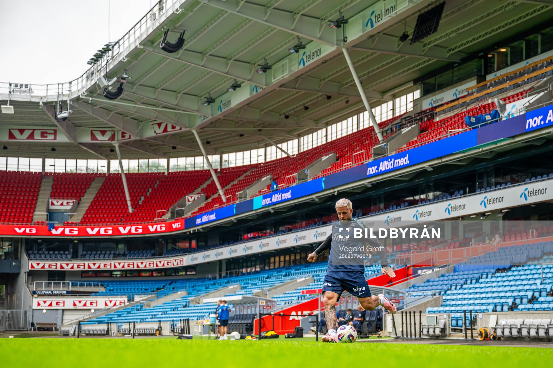 Aron Bizet Dønnum of the Norwegian national football team