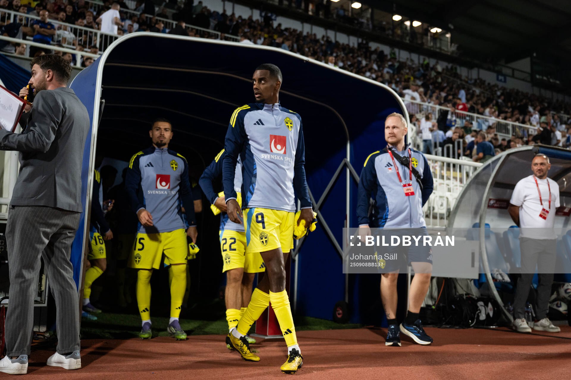Alexander Isak of Sweden