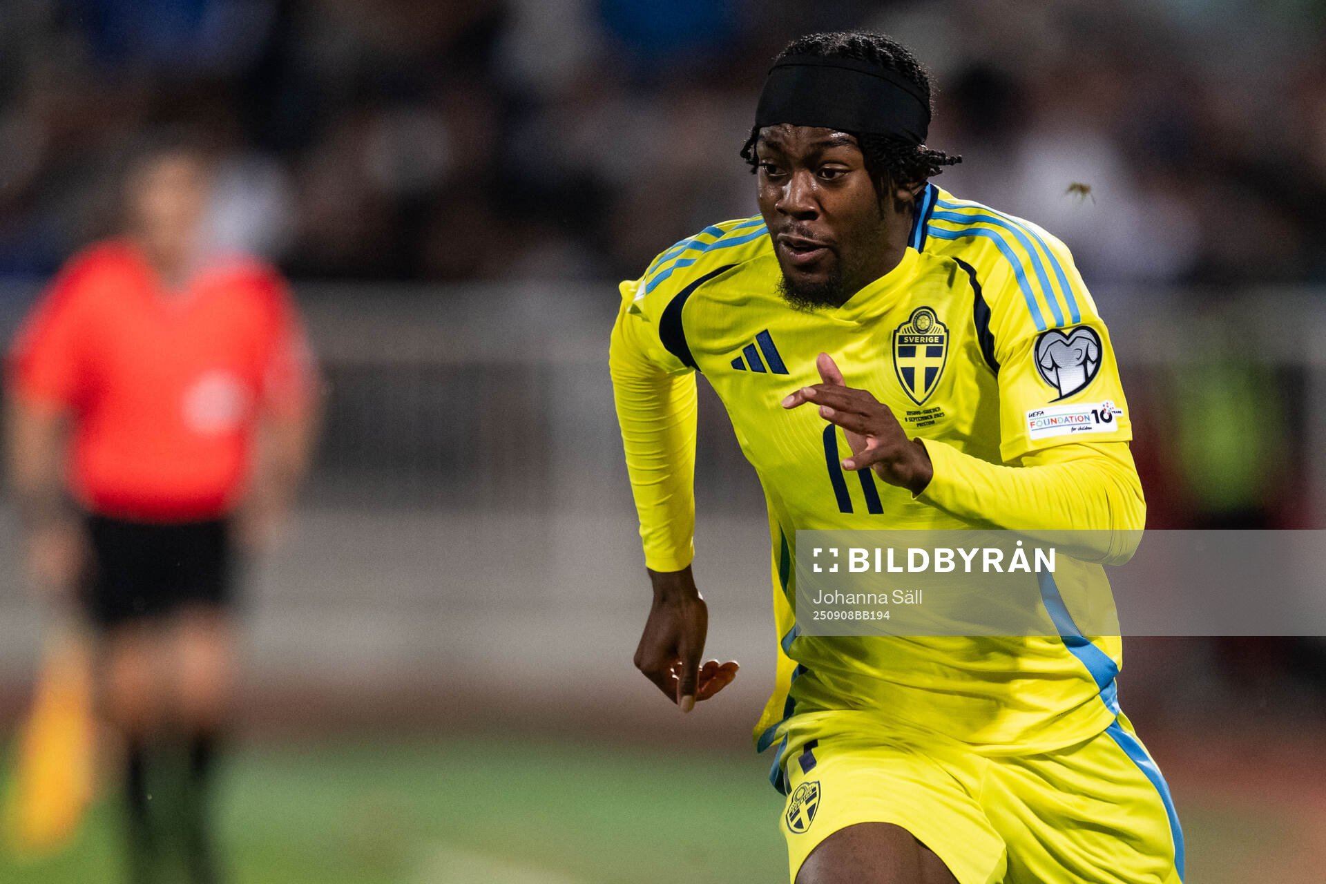 Anthony Elanga of Sweden