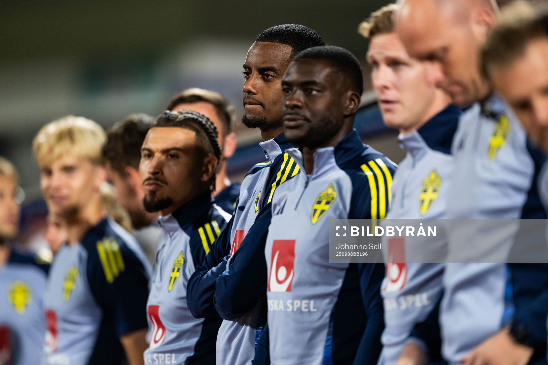 Alexander Isak of Sweden