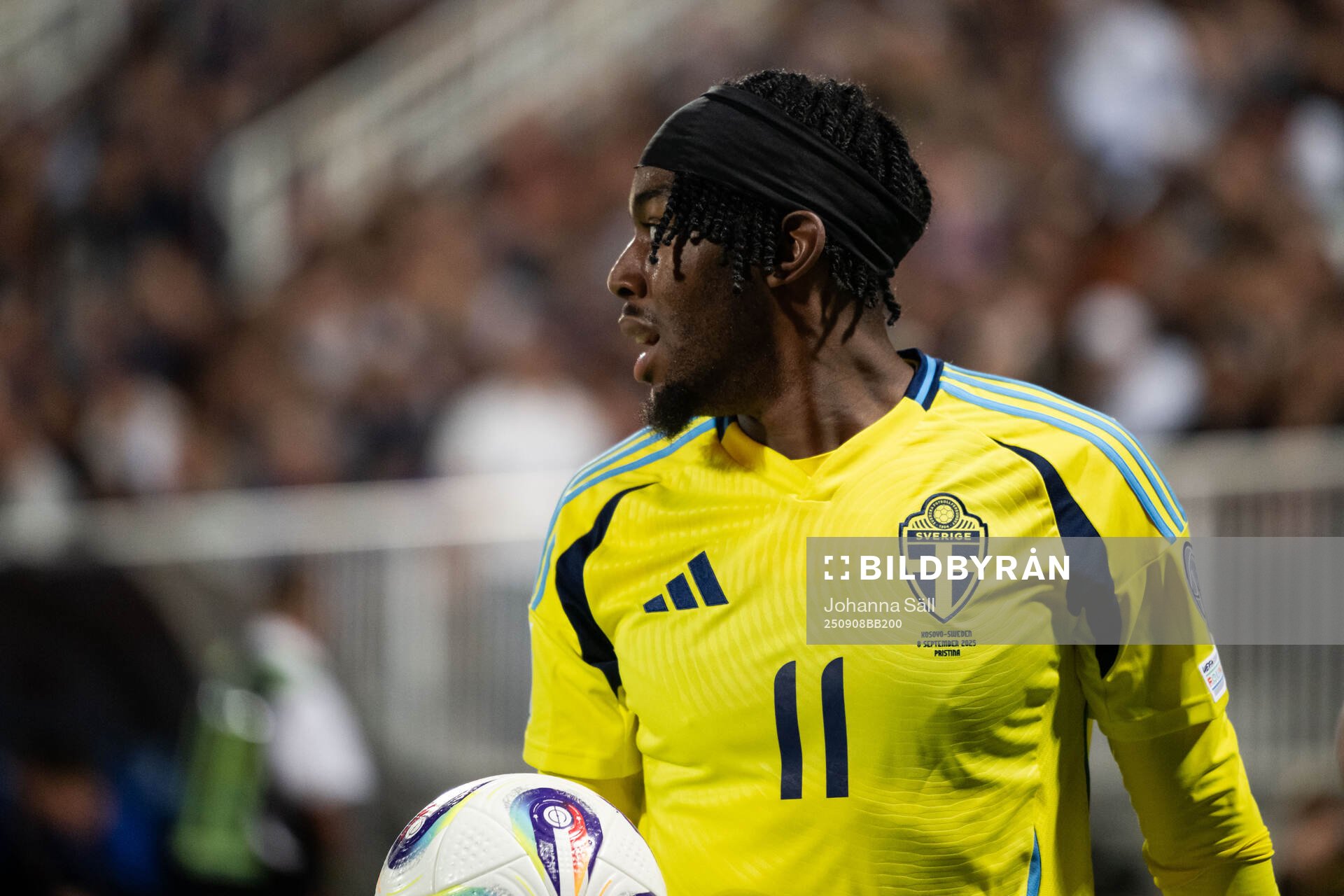 Anthony Elanga of Sweden