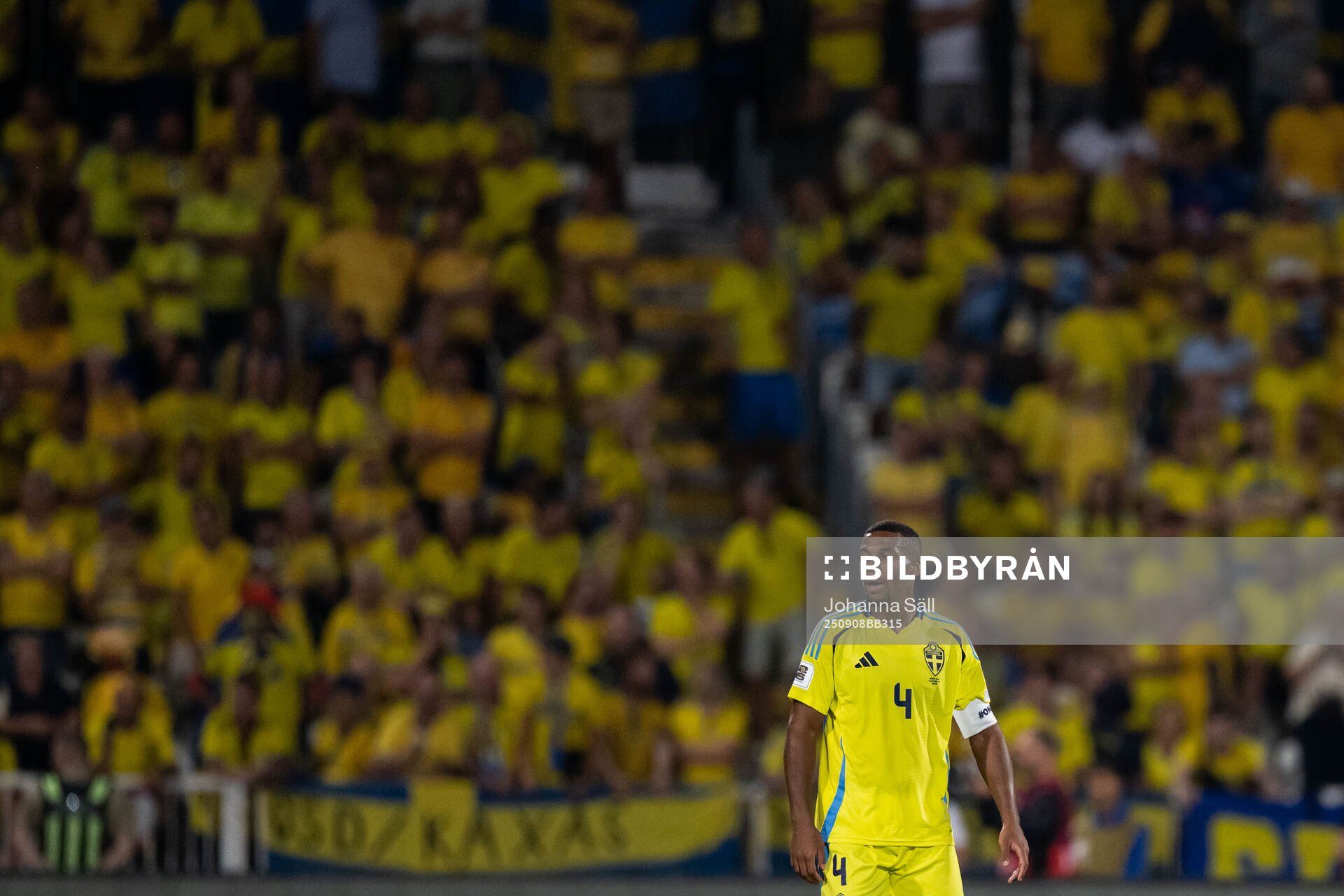 Isak Hien of Sweden looks dejected