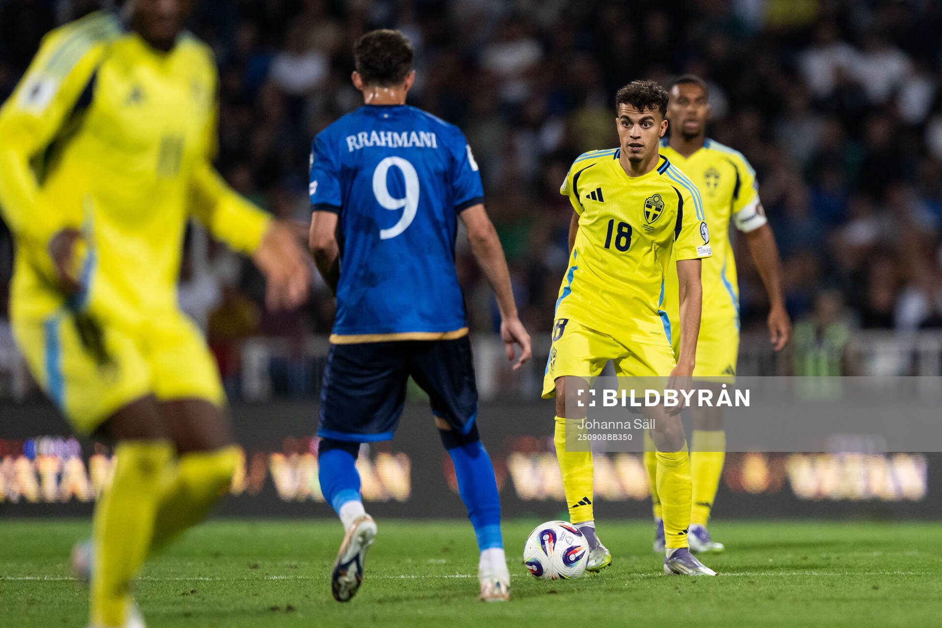 Yasin Ayari of Sweden