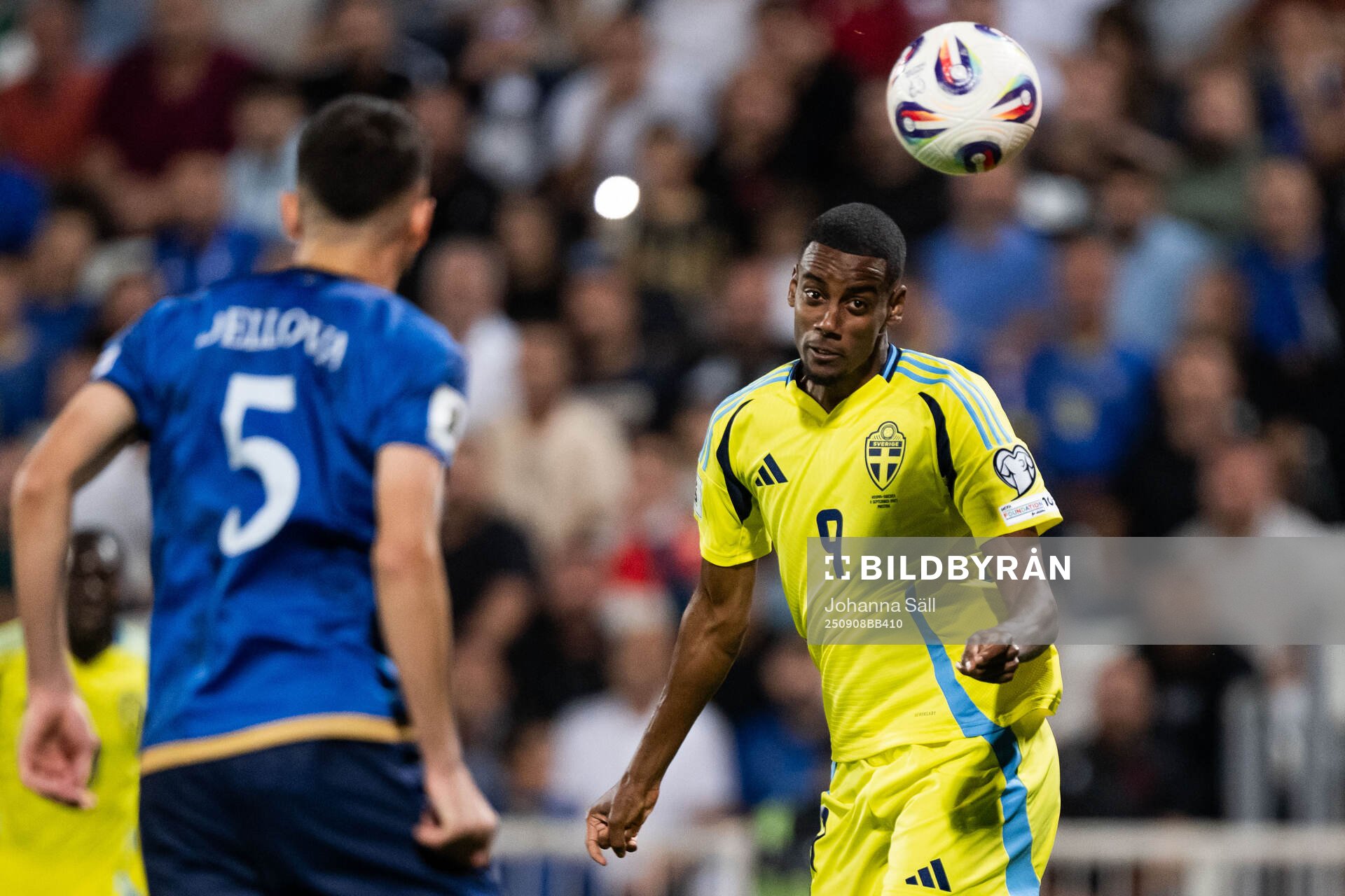 Alexander Isak of Sweden