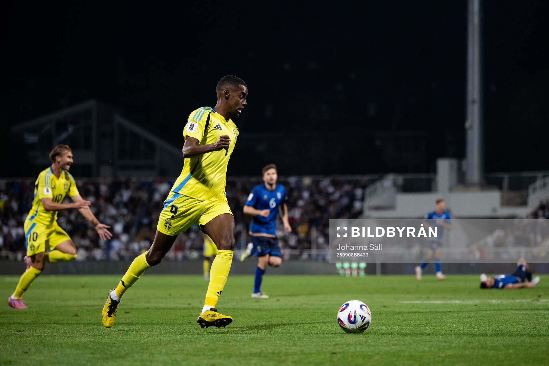 Alexander Isak of Sweden