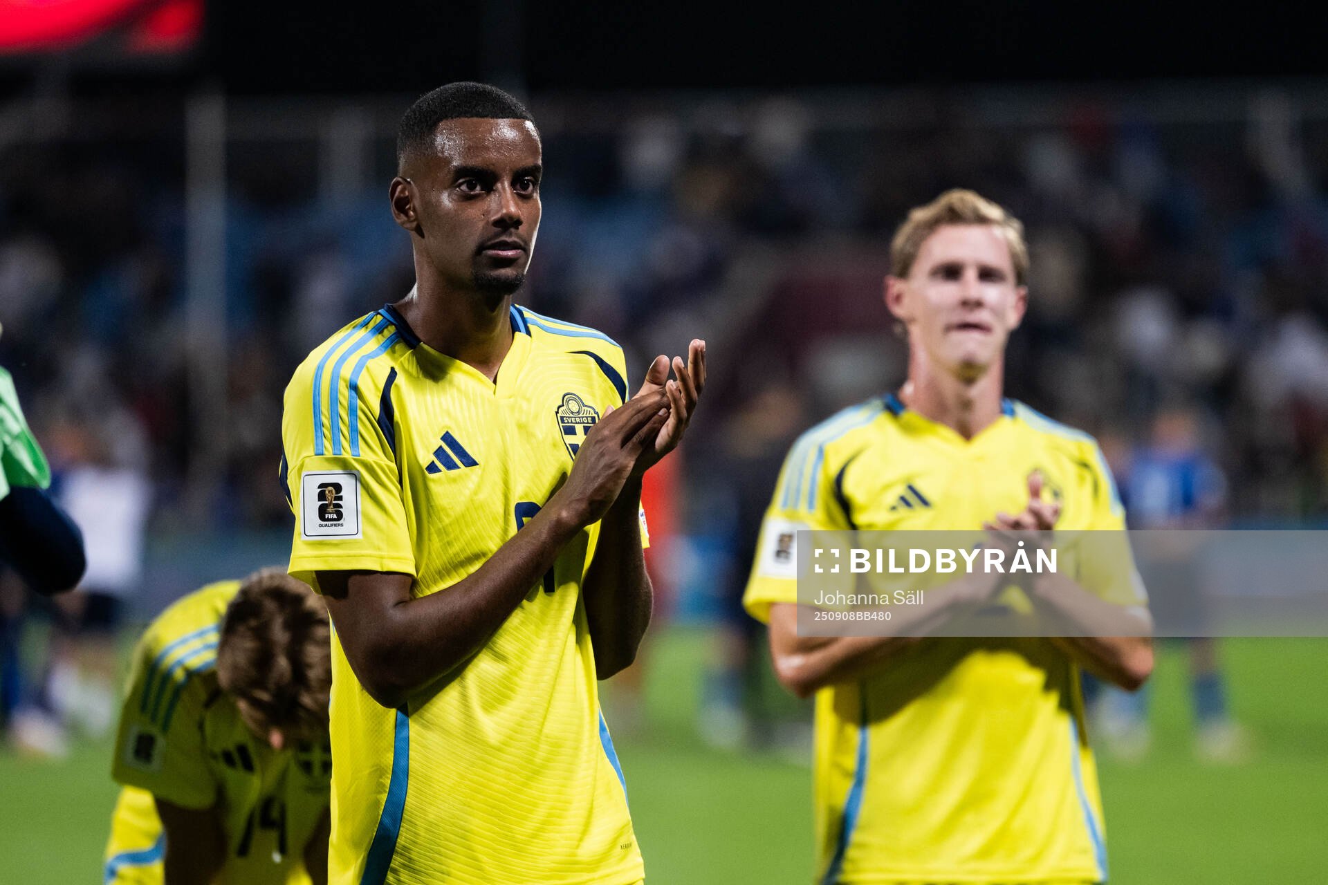 Alexander Isak of Sweden