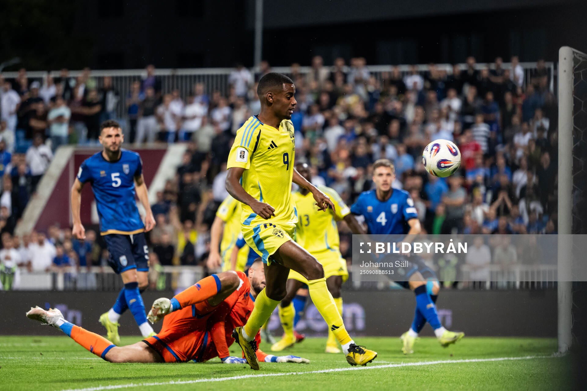 Alexander Isak of Sweden
