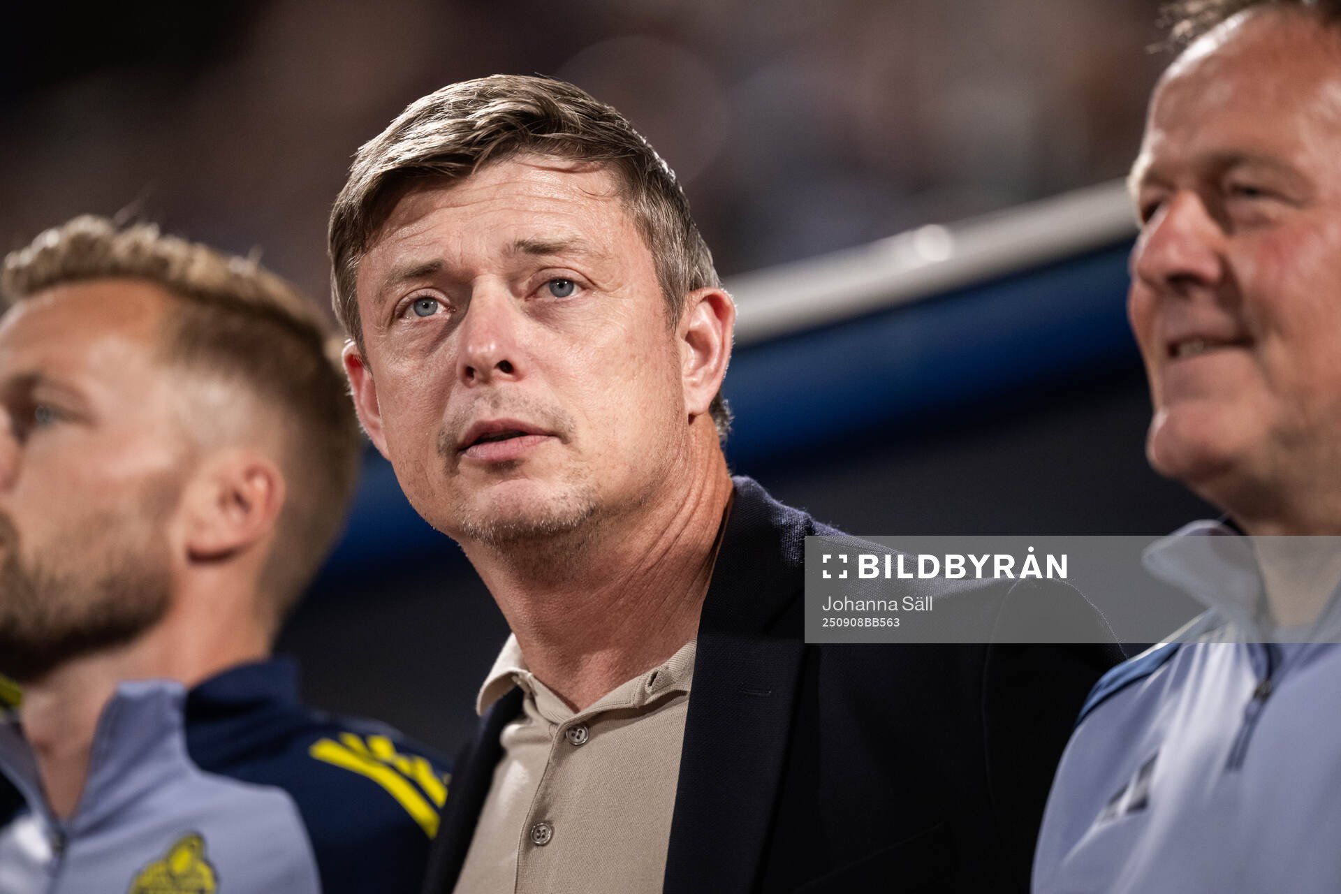Head coach Jon Dahl Tomasson of Sweden