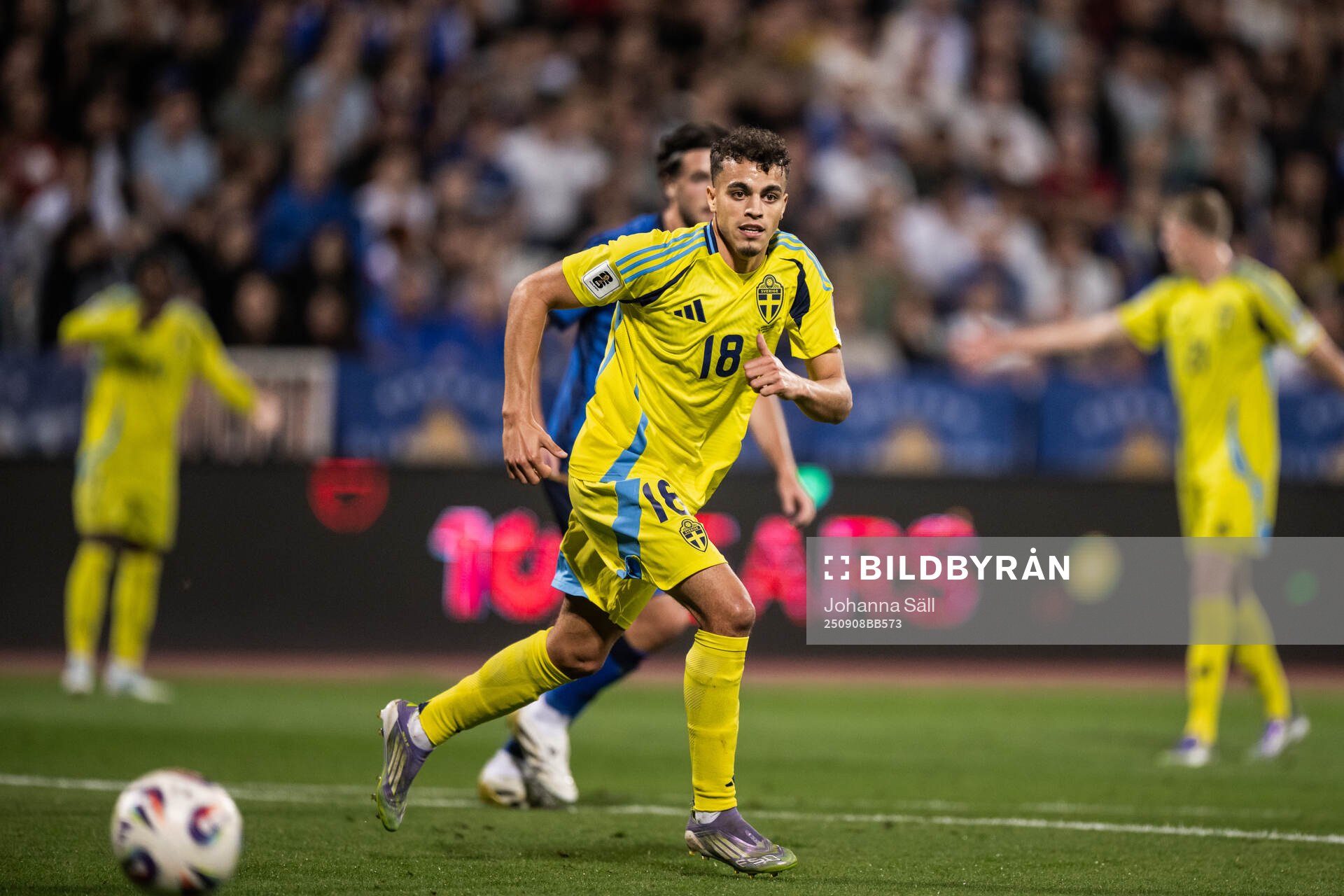 Yasin Ayari of Sweden