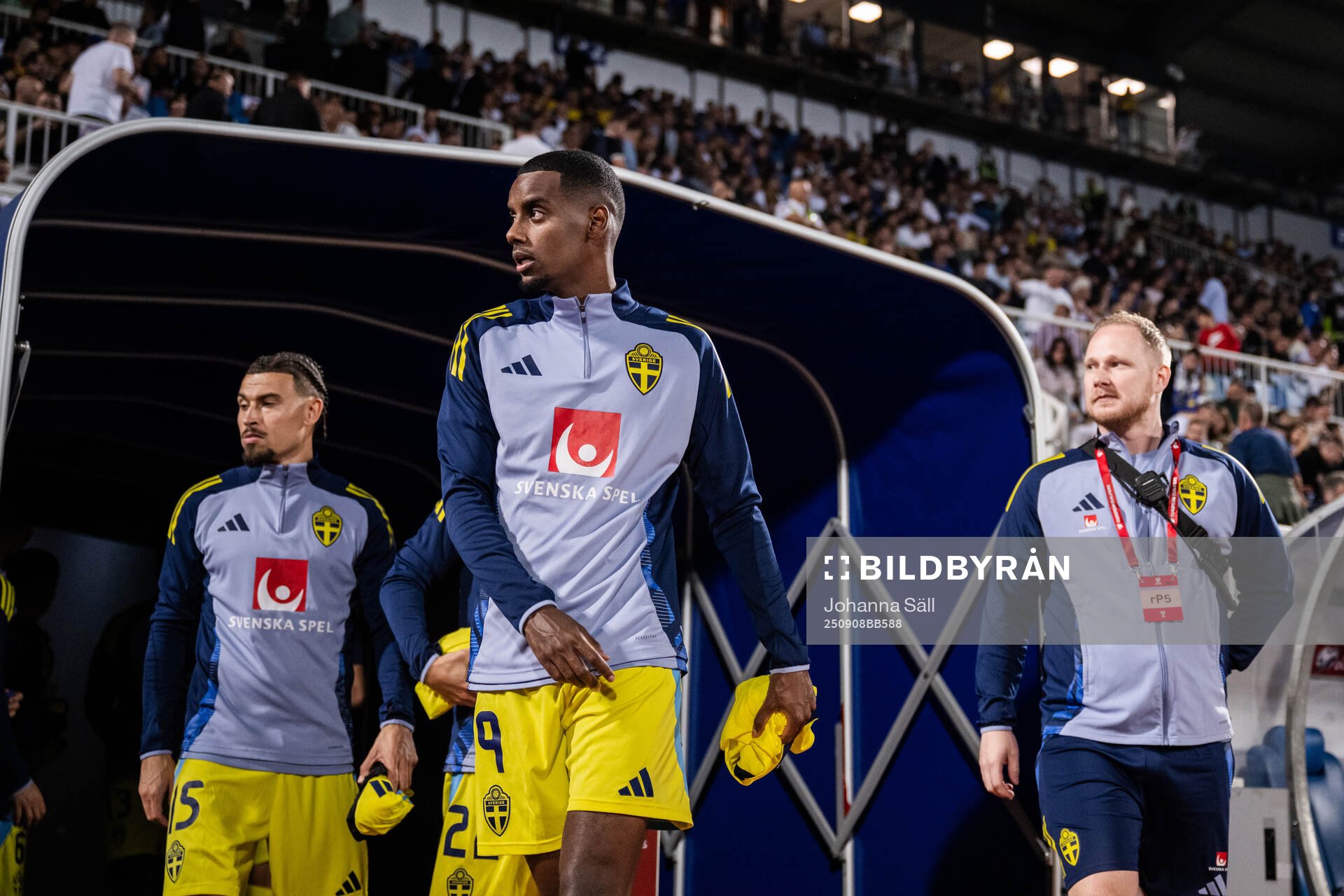 Alexander Isak of Sweden