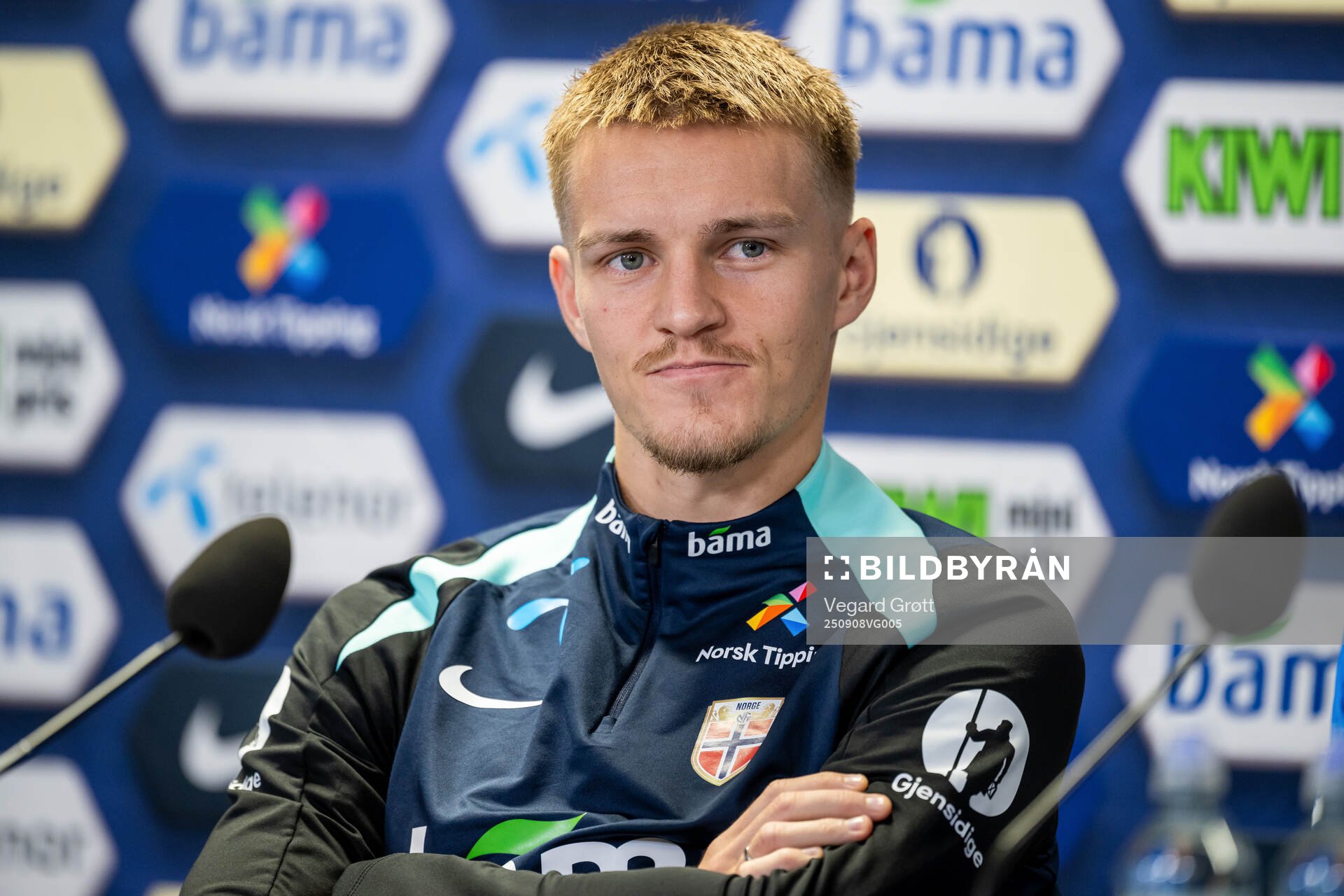Martin Ødegaard of the Norwegian national football team