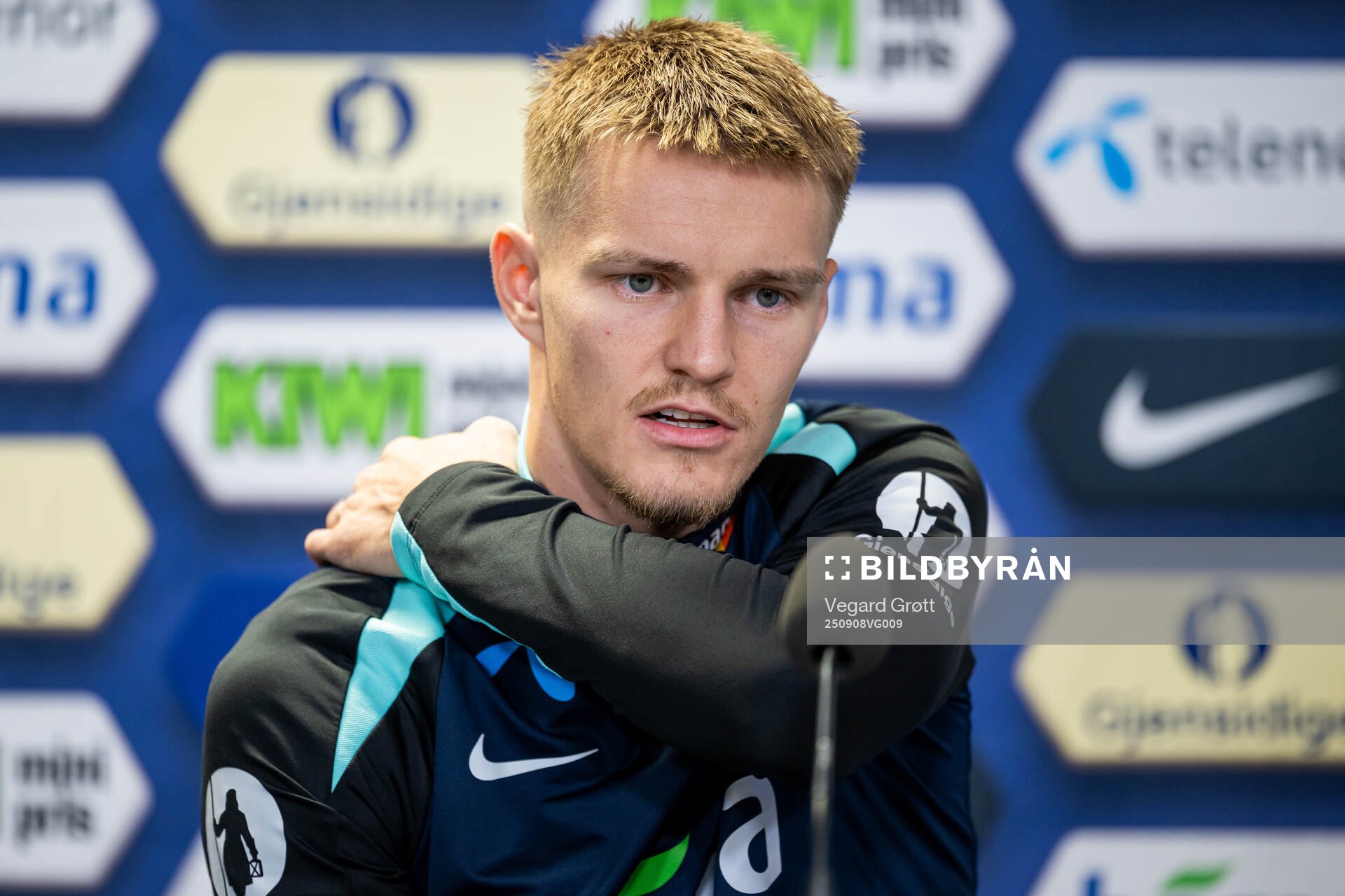 Martin Ødegaard of the Norwegian national football team