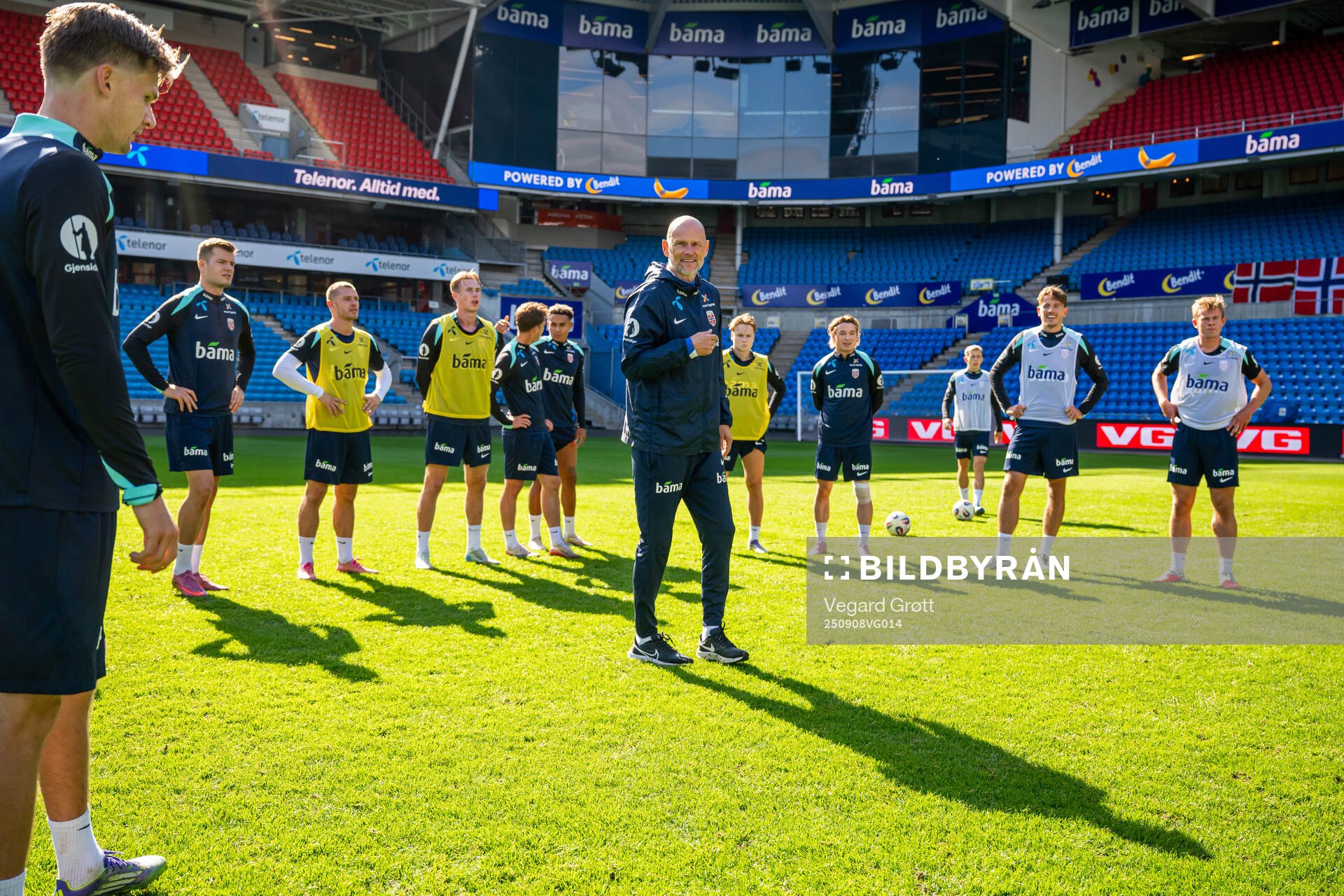 Ståle Solbakken, head coach of the Norwegian national