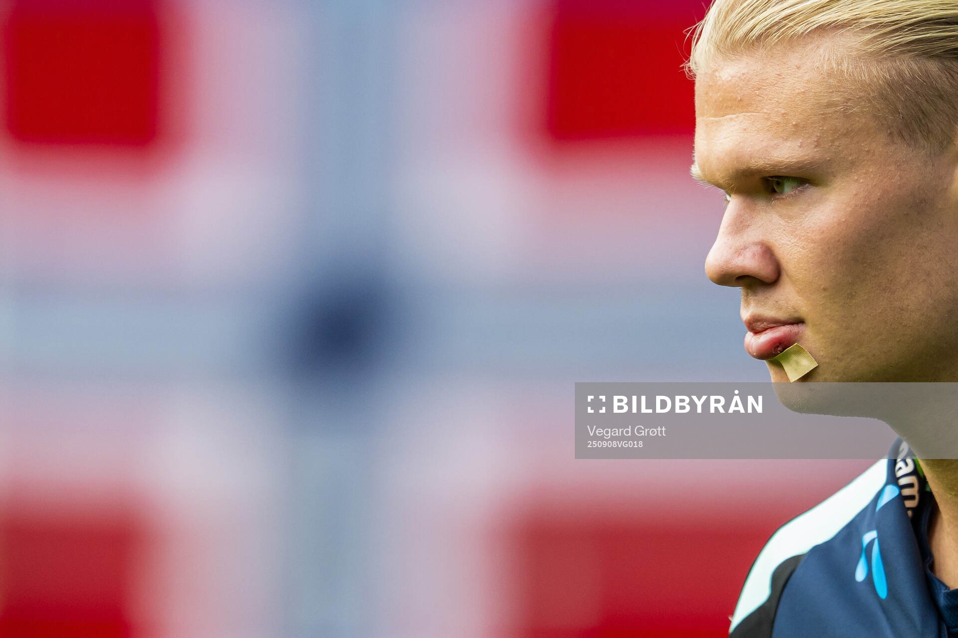 Erling Braut Haaland of the Norwegian national football team