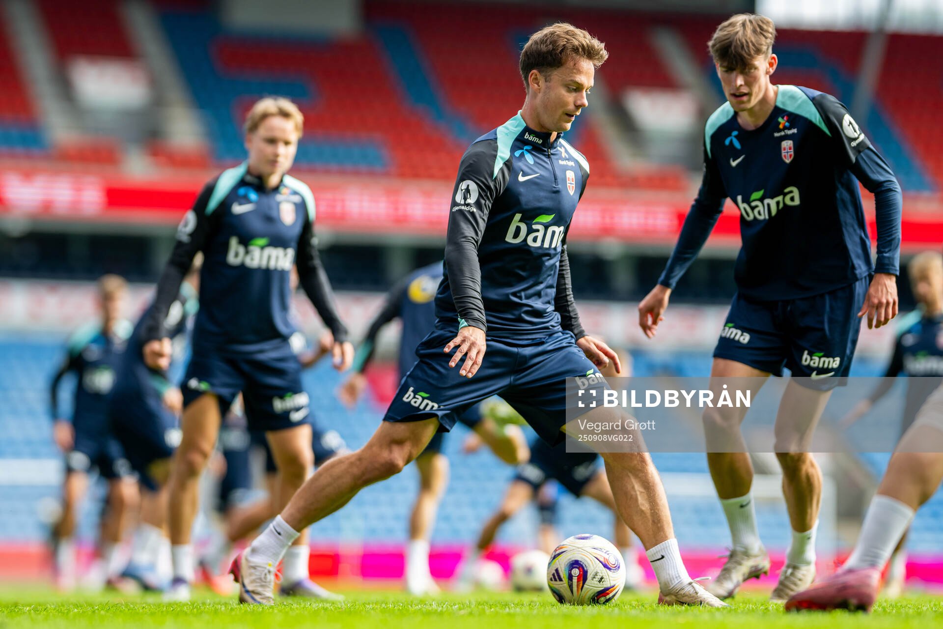 Felix Horn Myhre of the Norwegian national football team