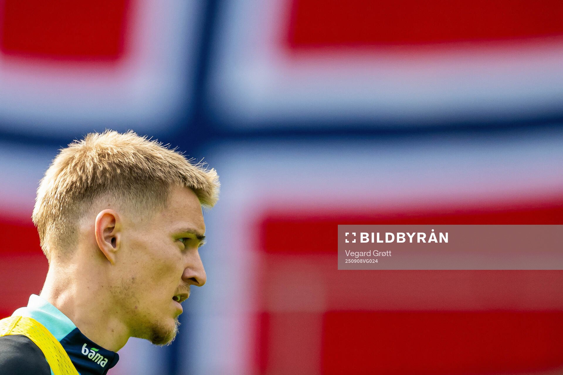Martin Ødegaard of the Norwegian national football team