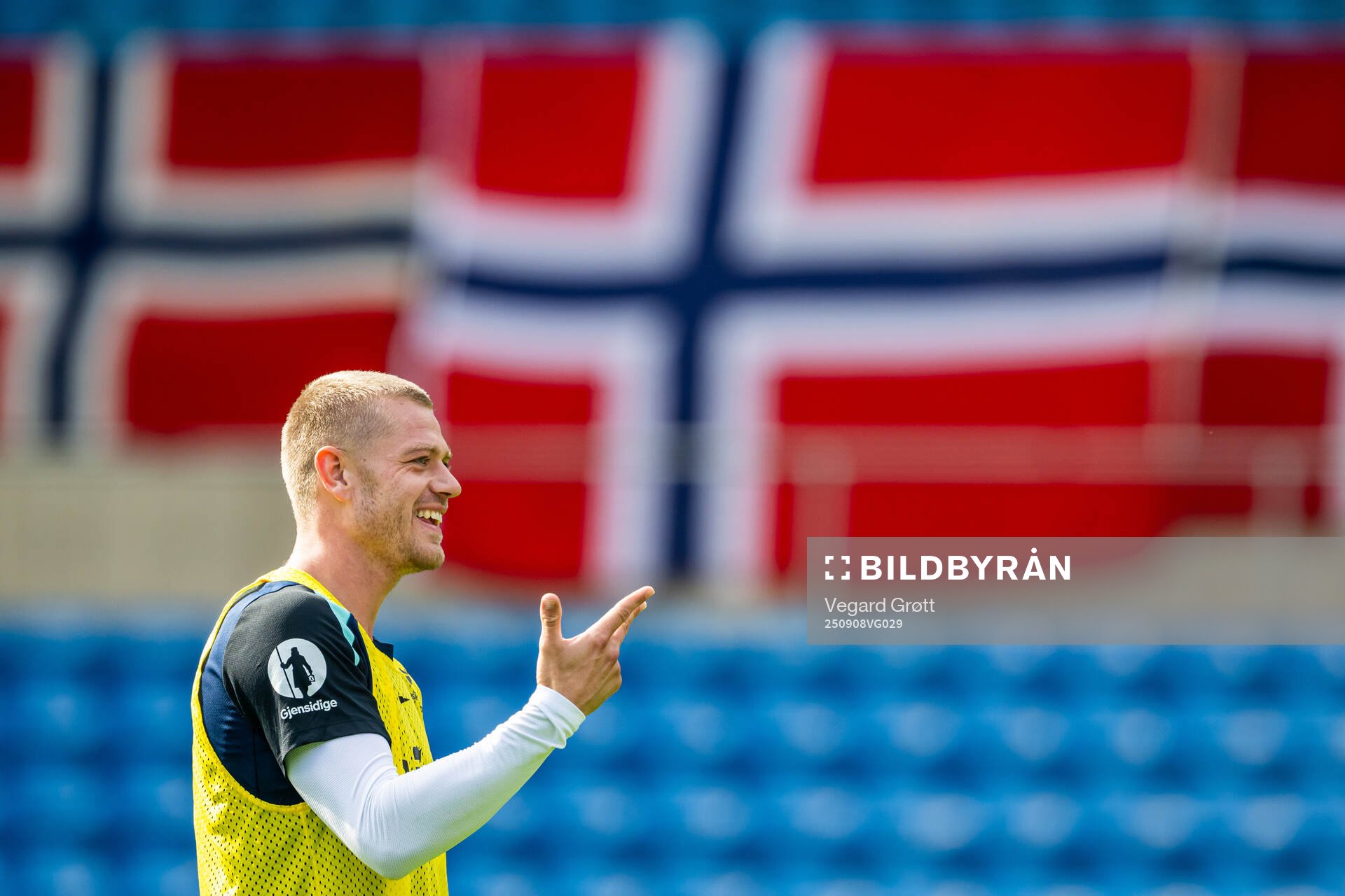 Julian Ryerson of the Norwegian national football team