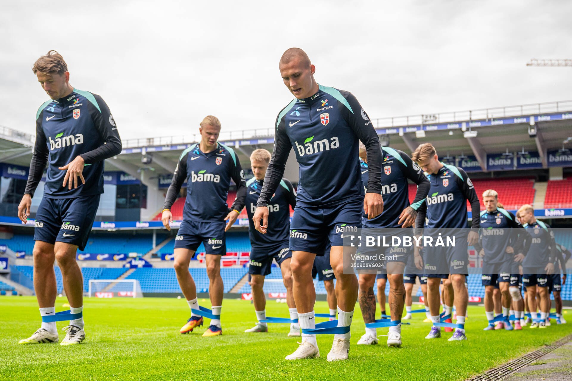 Leo Østigård of the Norwegian national football team