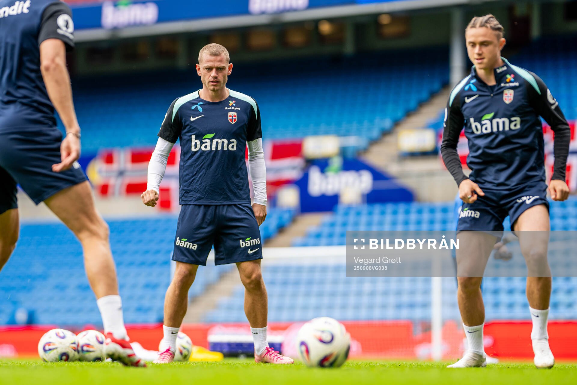Julian Ryerson of the Norwegian national football team