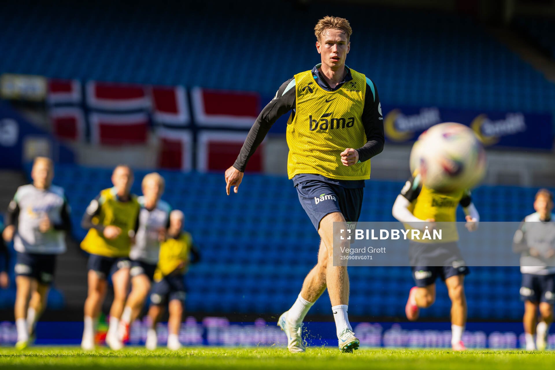 Torbjørn Lysaker Heggem of the Norwegian national football