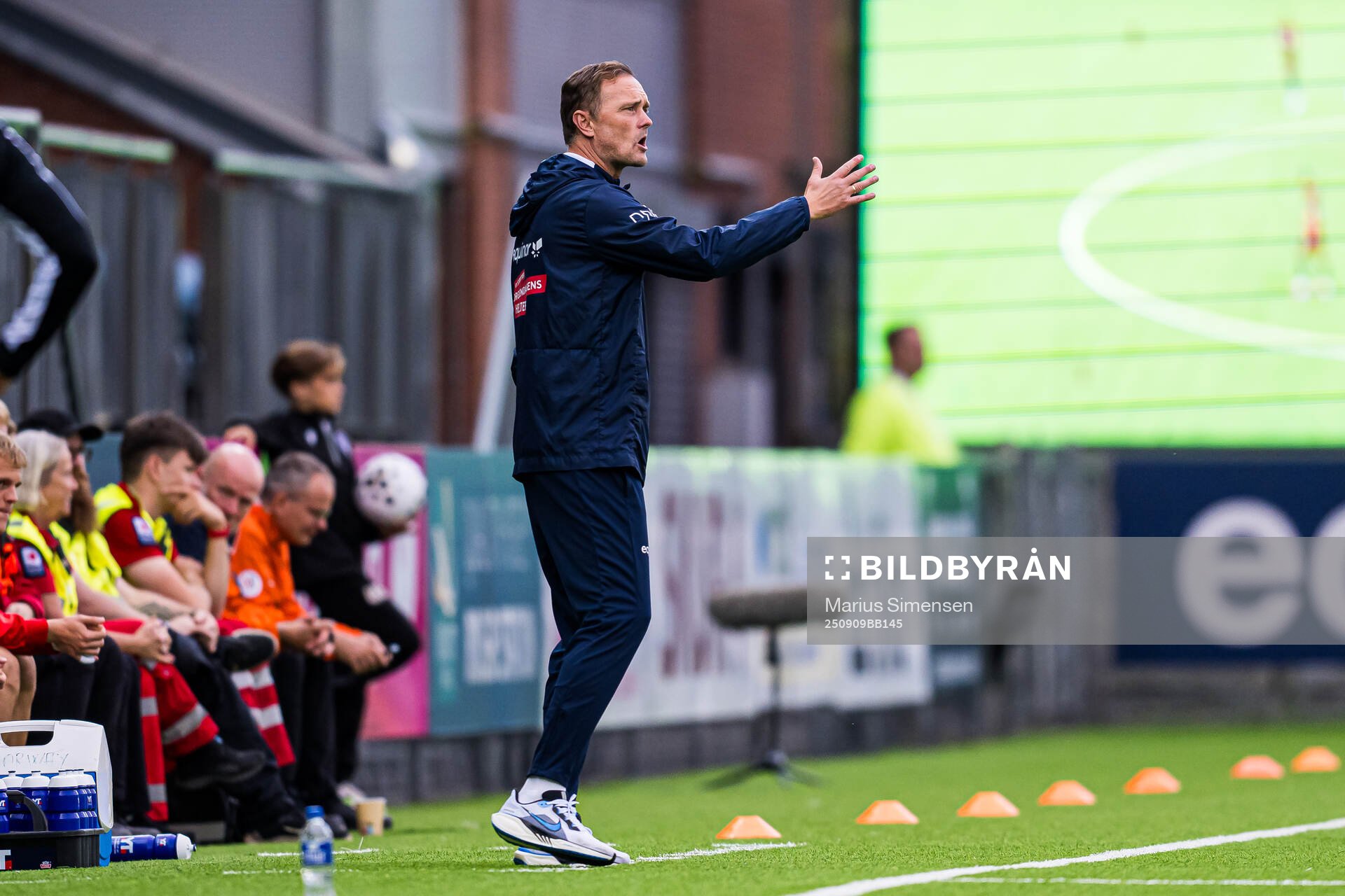 Head coach Jan Peder Jalland of Norway