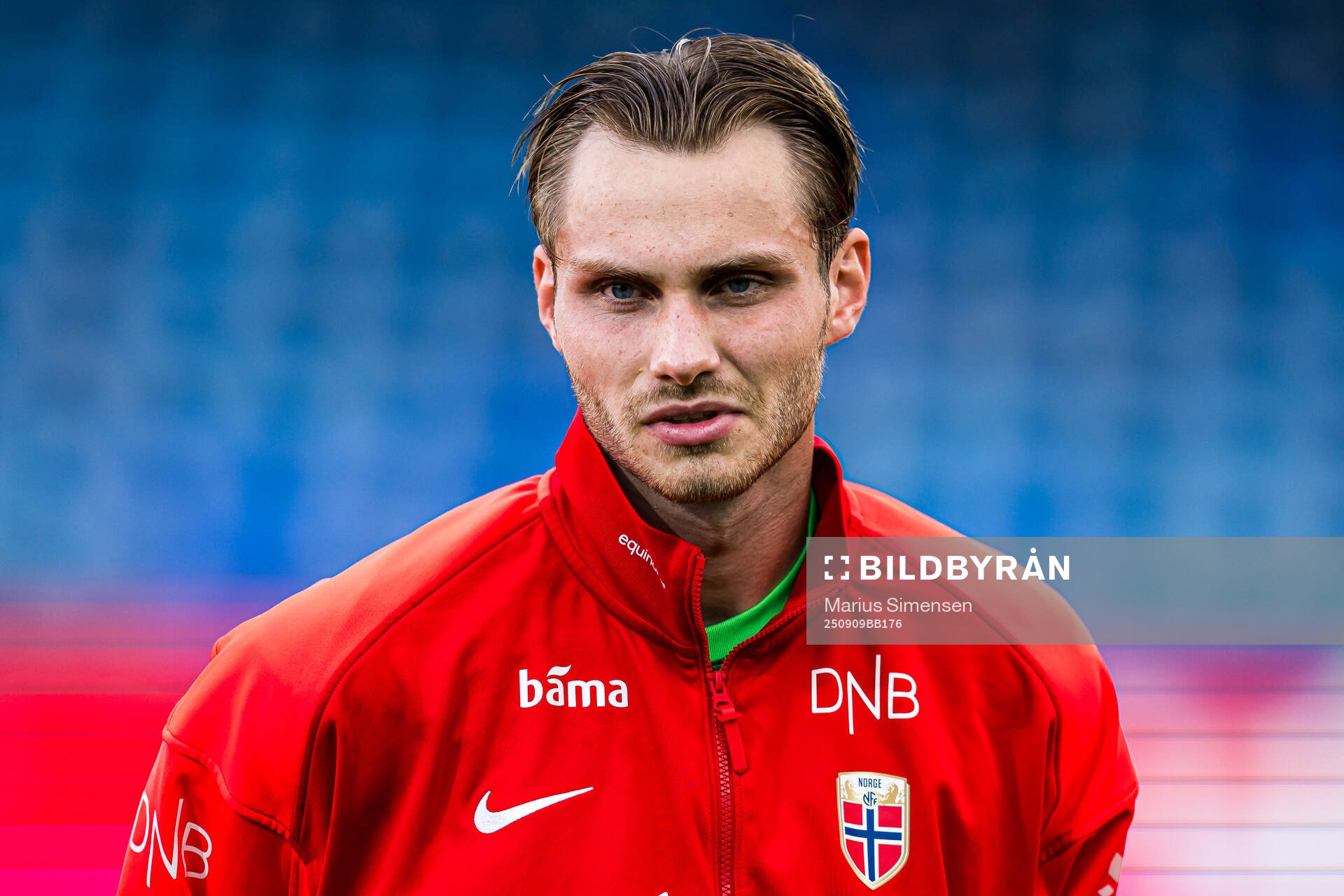 Goalkeeper Martin Børsheim of Norway