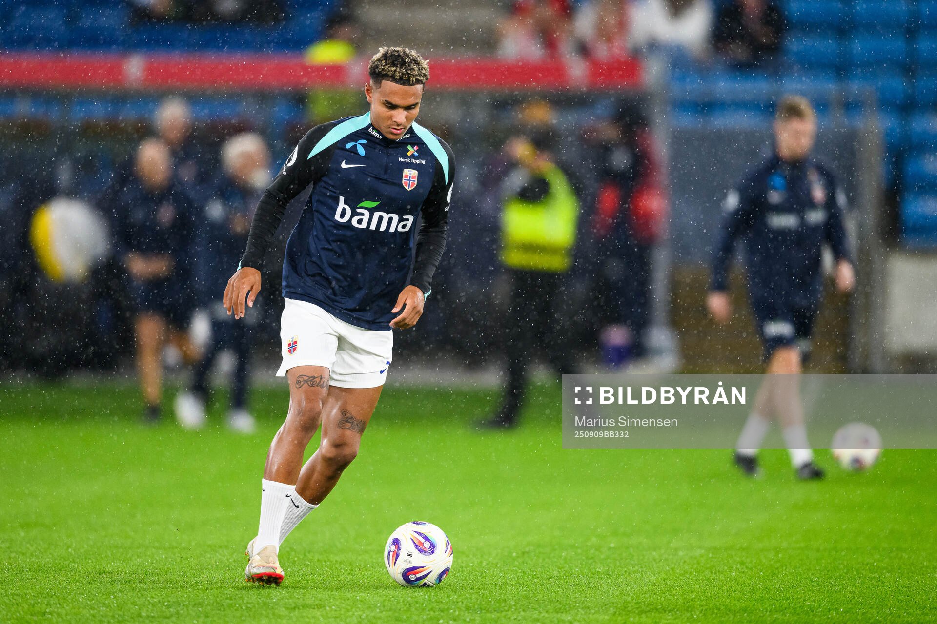 Antonio Nusa of Norway