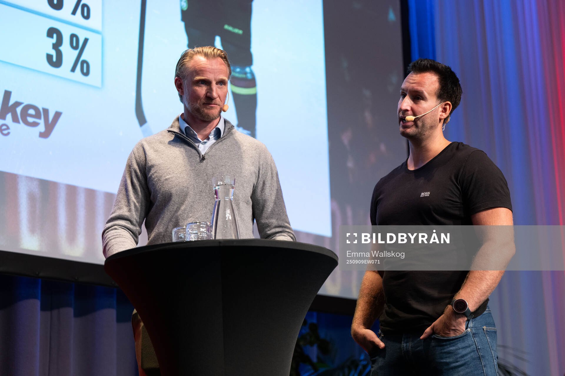 Staffan Kronwall, Expert TV4, och Christopher Heino