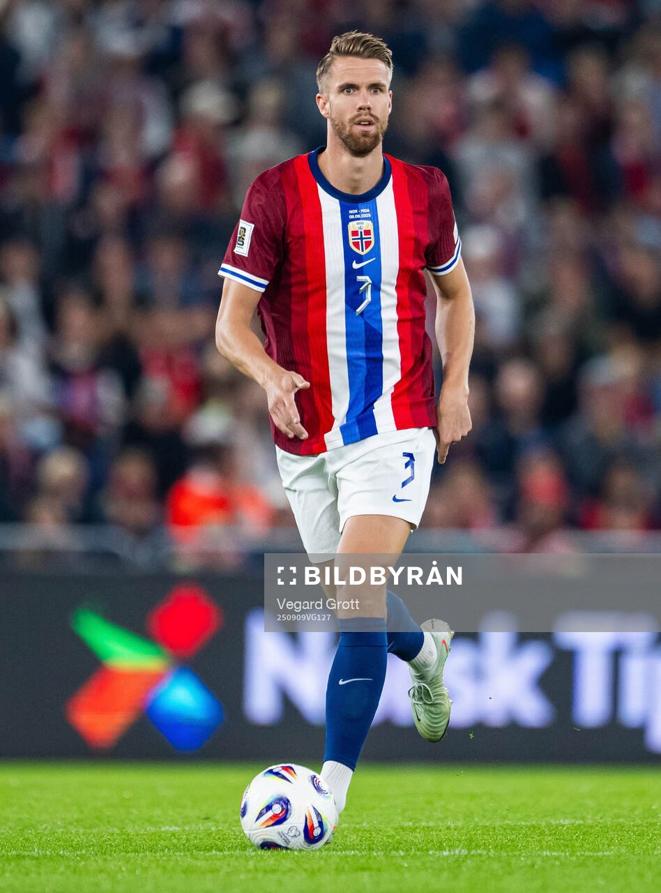 Kristoffer Ajer of Norway
