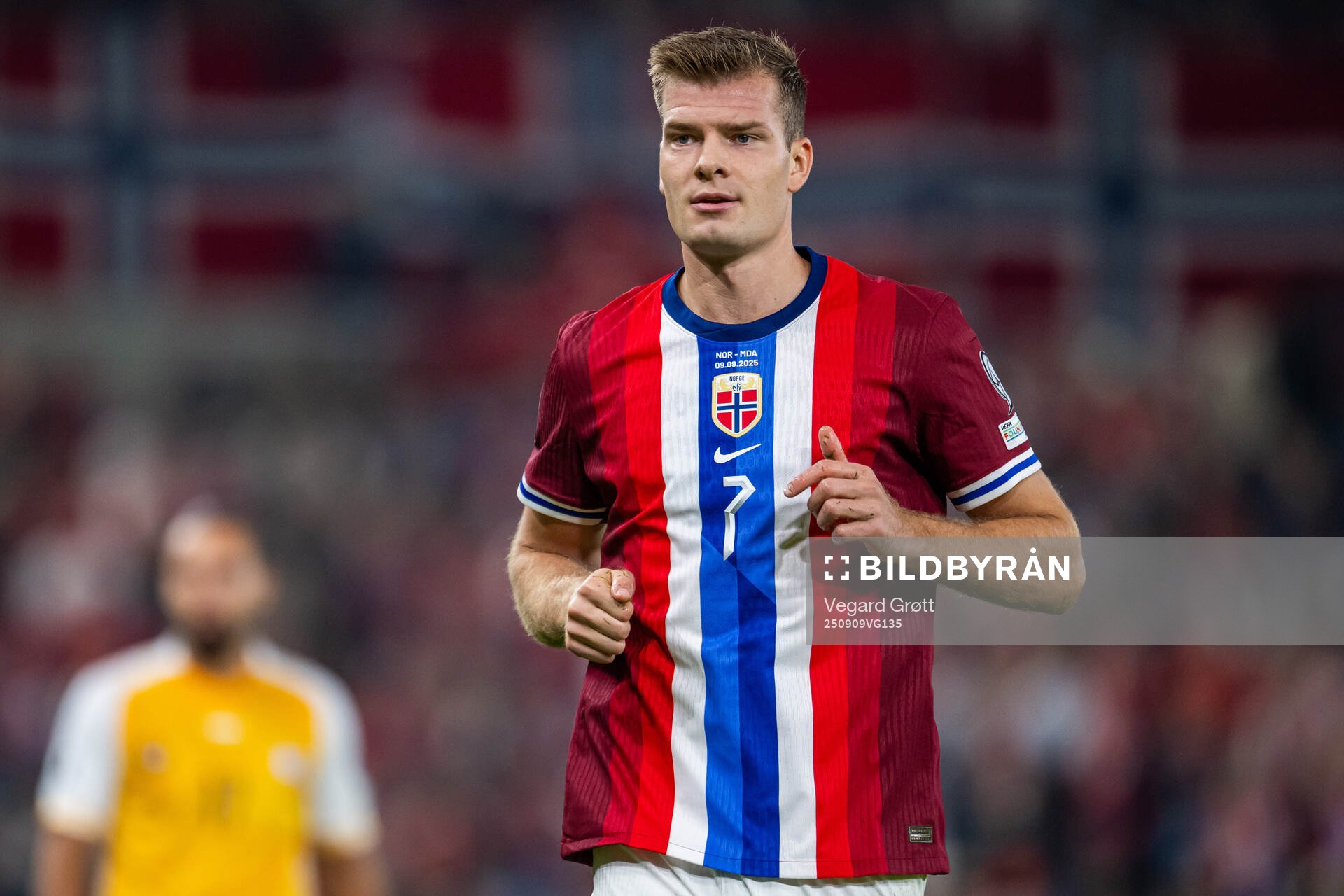 Alexander Sørloth of Norway
