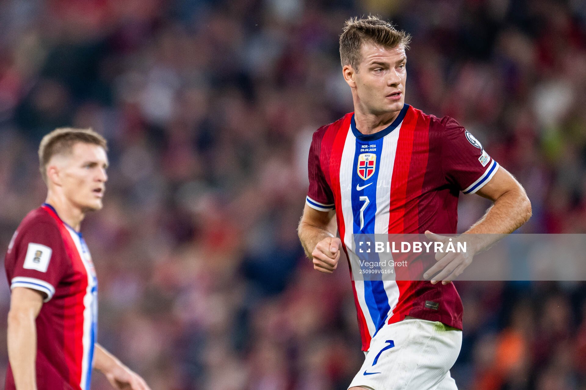 Alexander Sørloth of Norway