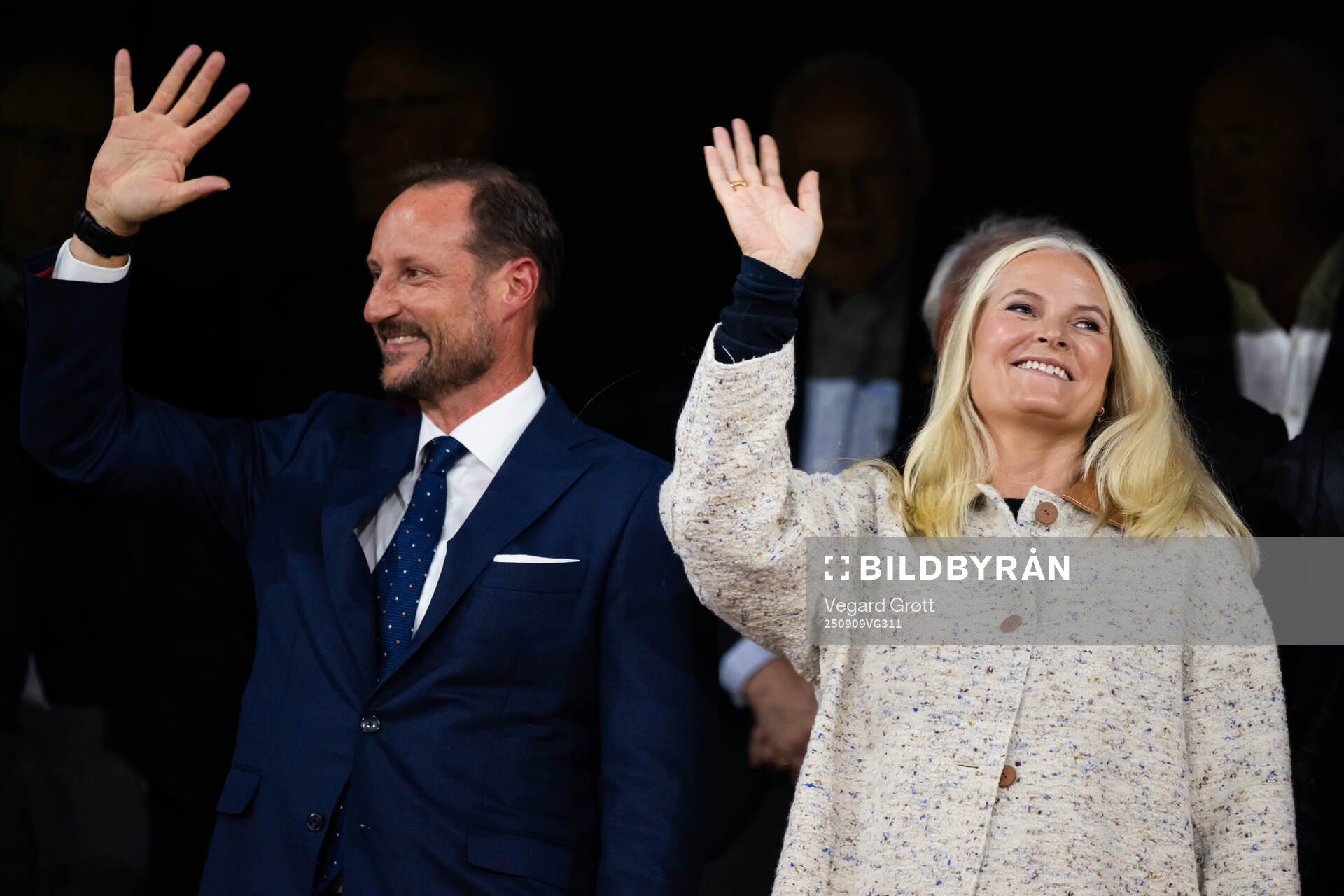 Crown Prince Haakon and Crown Princess Mette-Marit of