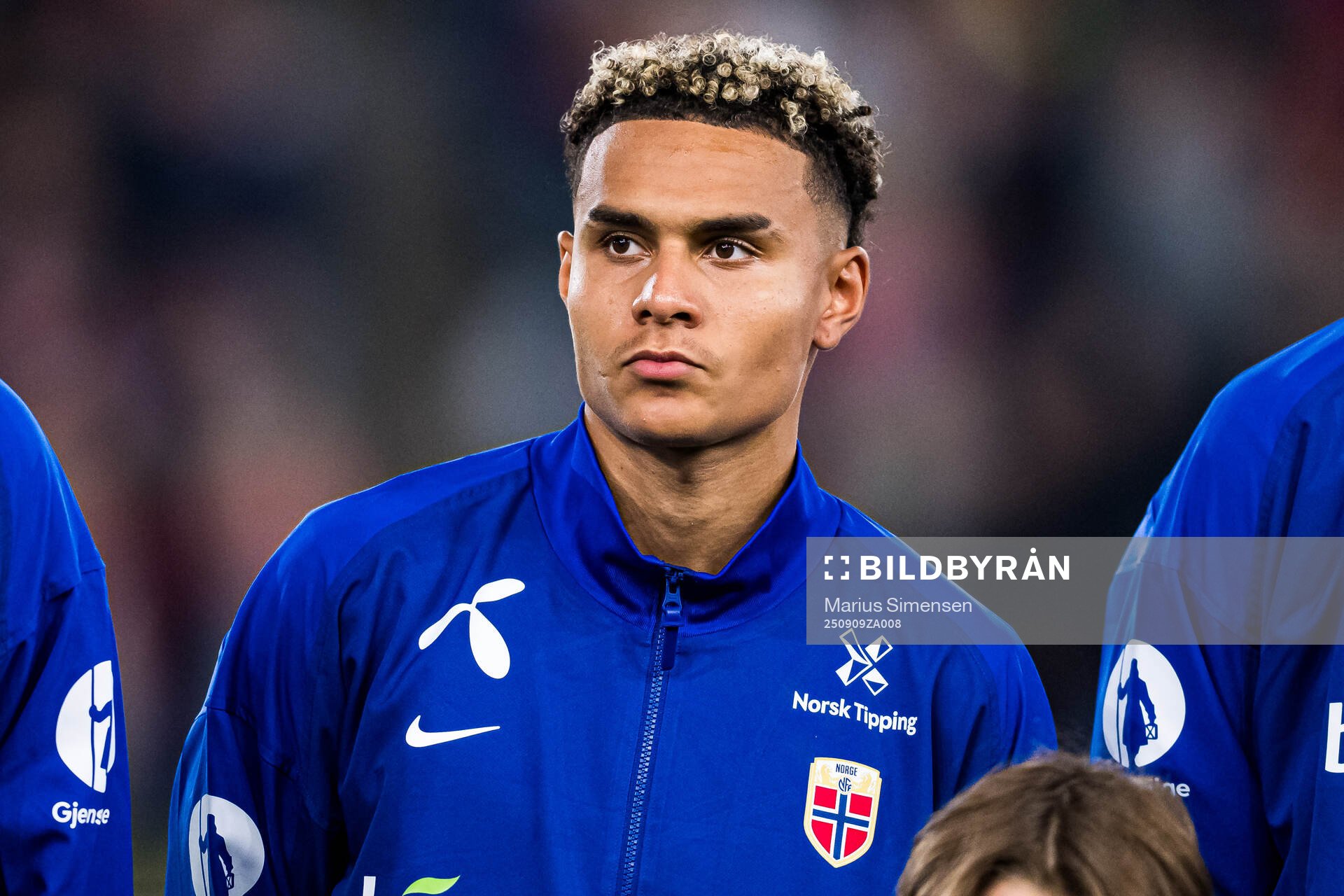 Antonio Nusa of Norway