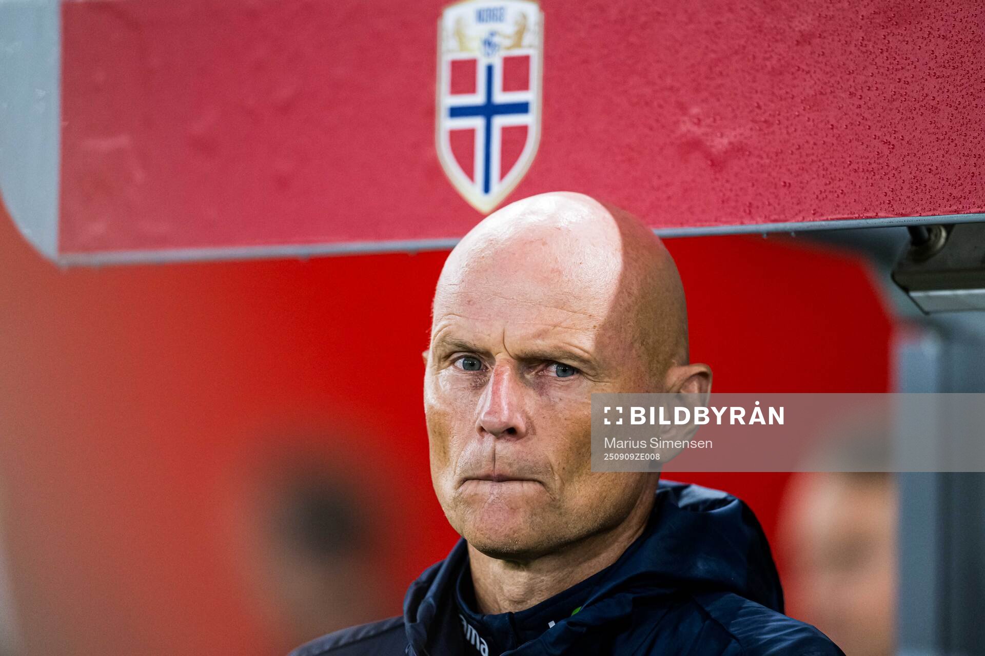Head coach Ståle Solbakken of Norway