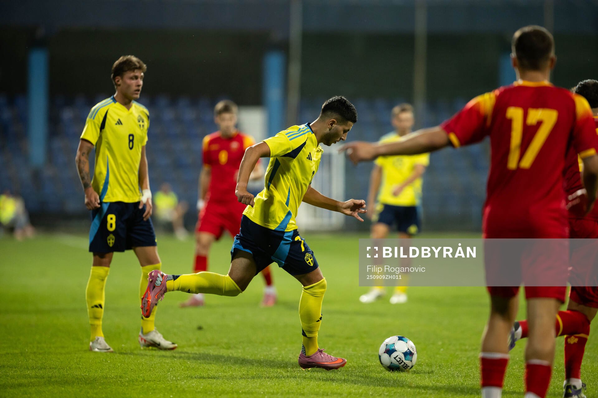 Roony Bardghji of Sweden