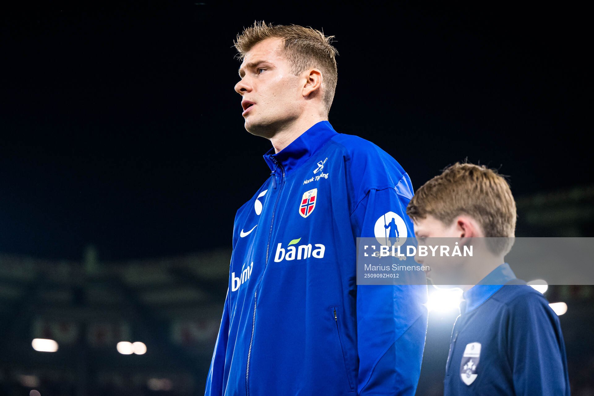 Alexander Sørloth of Norway