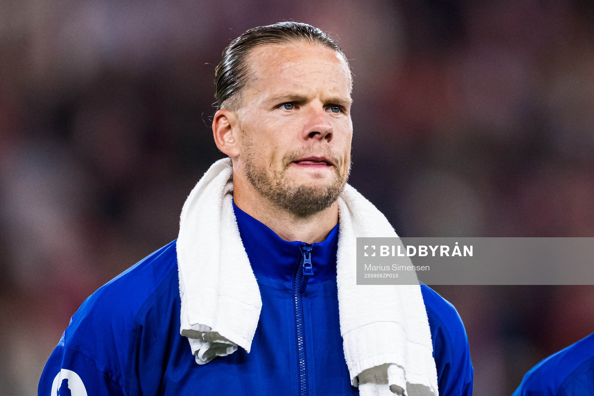goalkeeper Ørjan Nyland of Norway