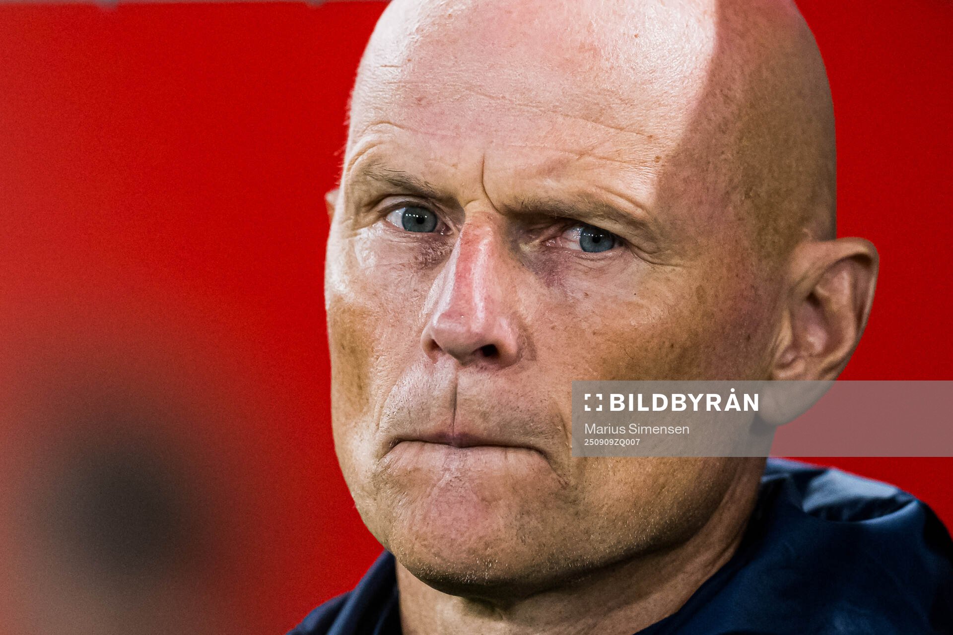 Head coach Ståle Solbakken of Norway