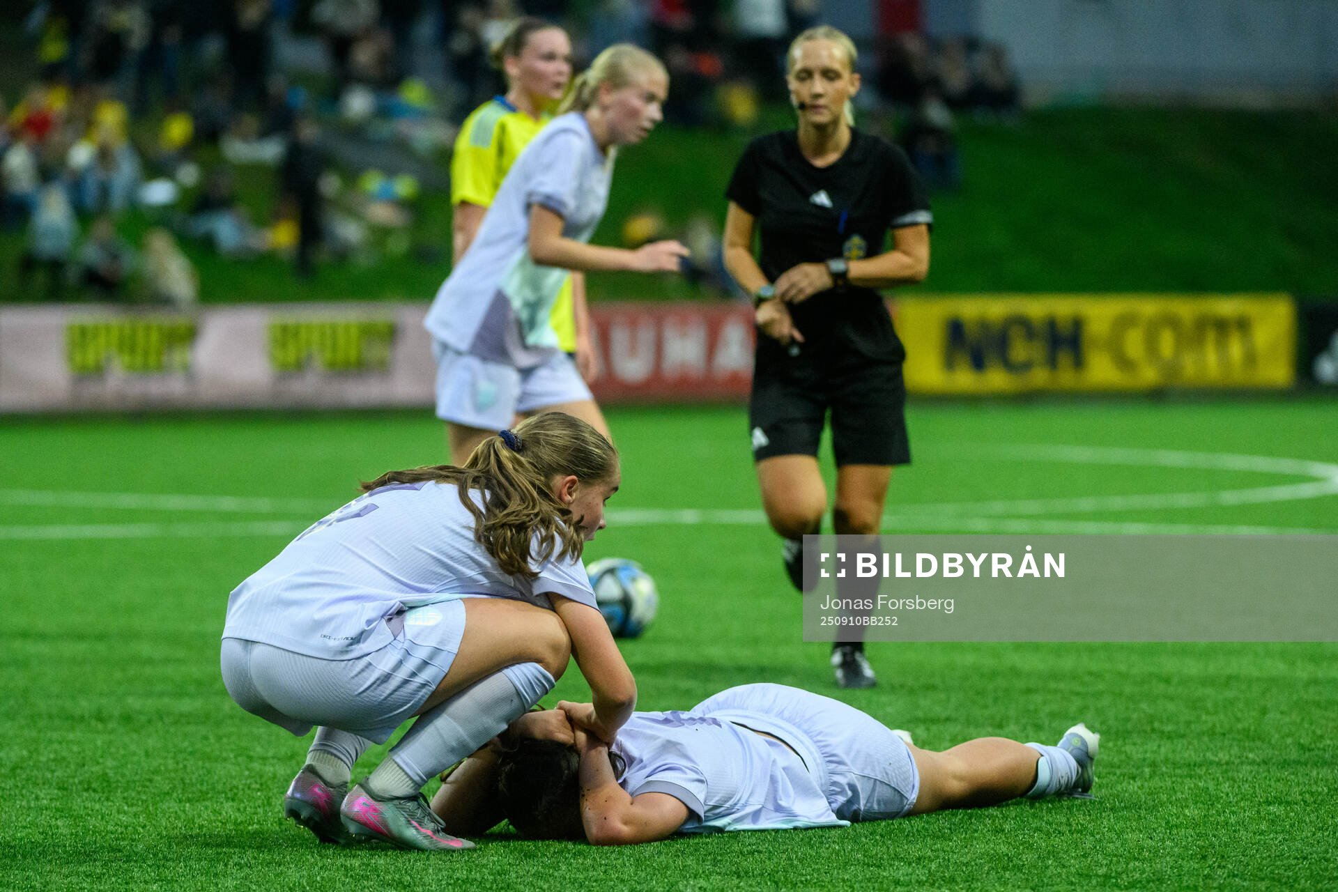 Norges Sara Isabella Lepore har ont